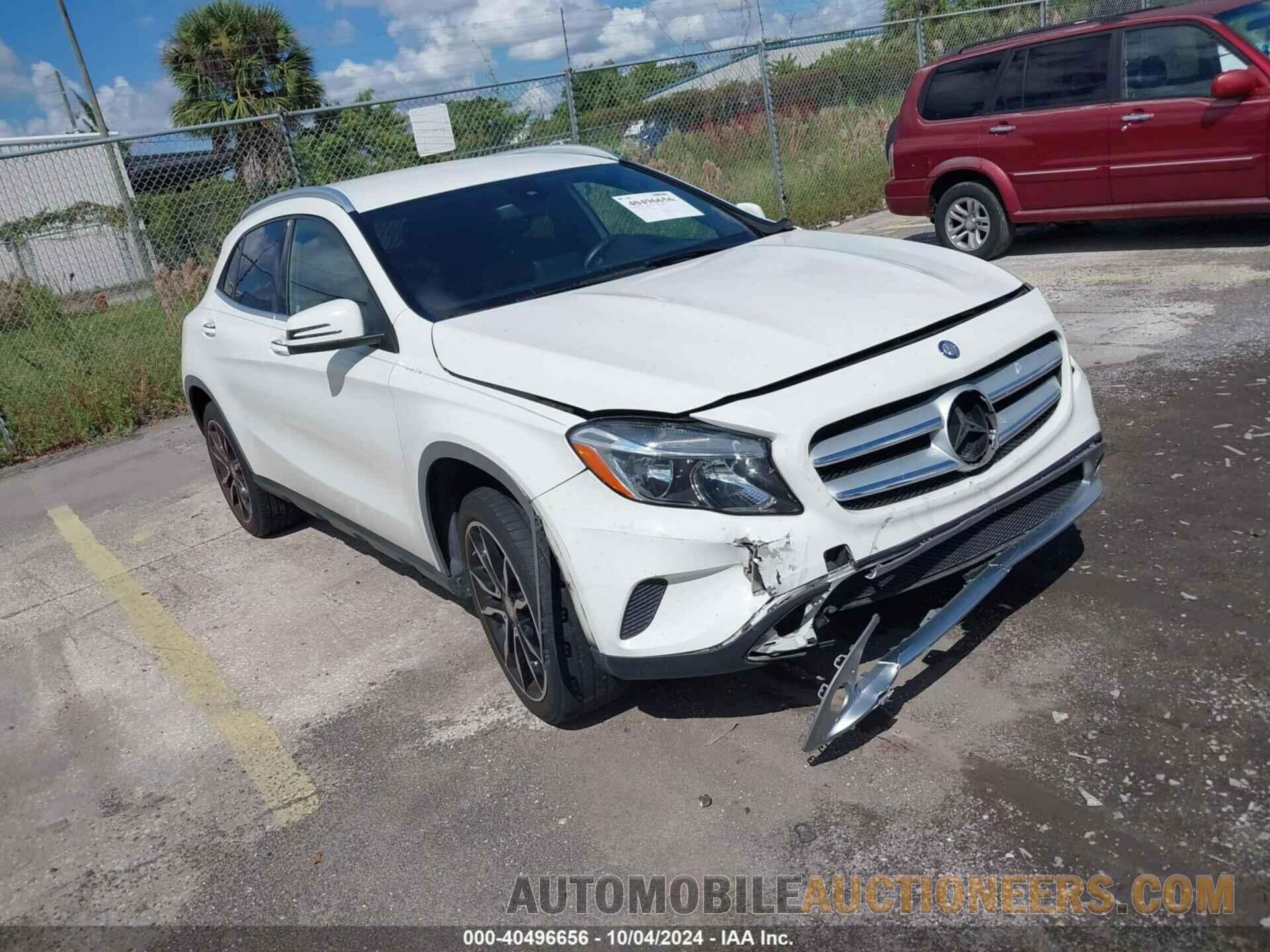 WDCTG4GB8GJ221934 MERCEDES-BENZ GLA 250 2016