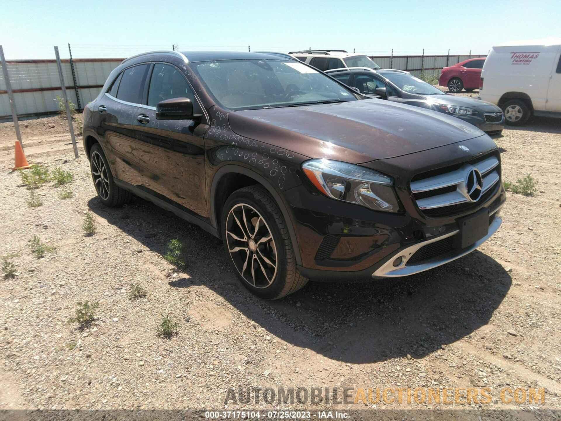 WDCTG4GB8GJ224624 MERCEDES-BENZ GLA 2016