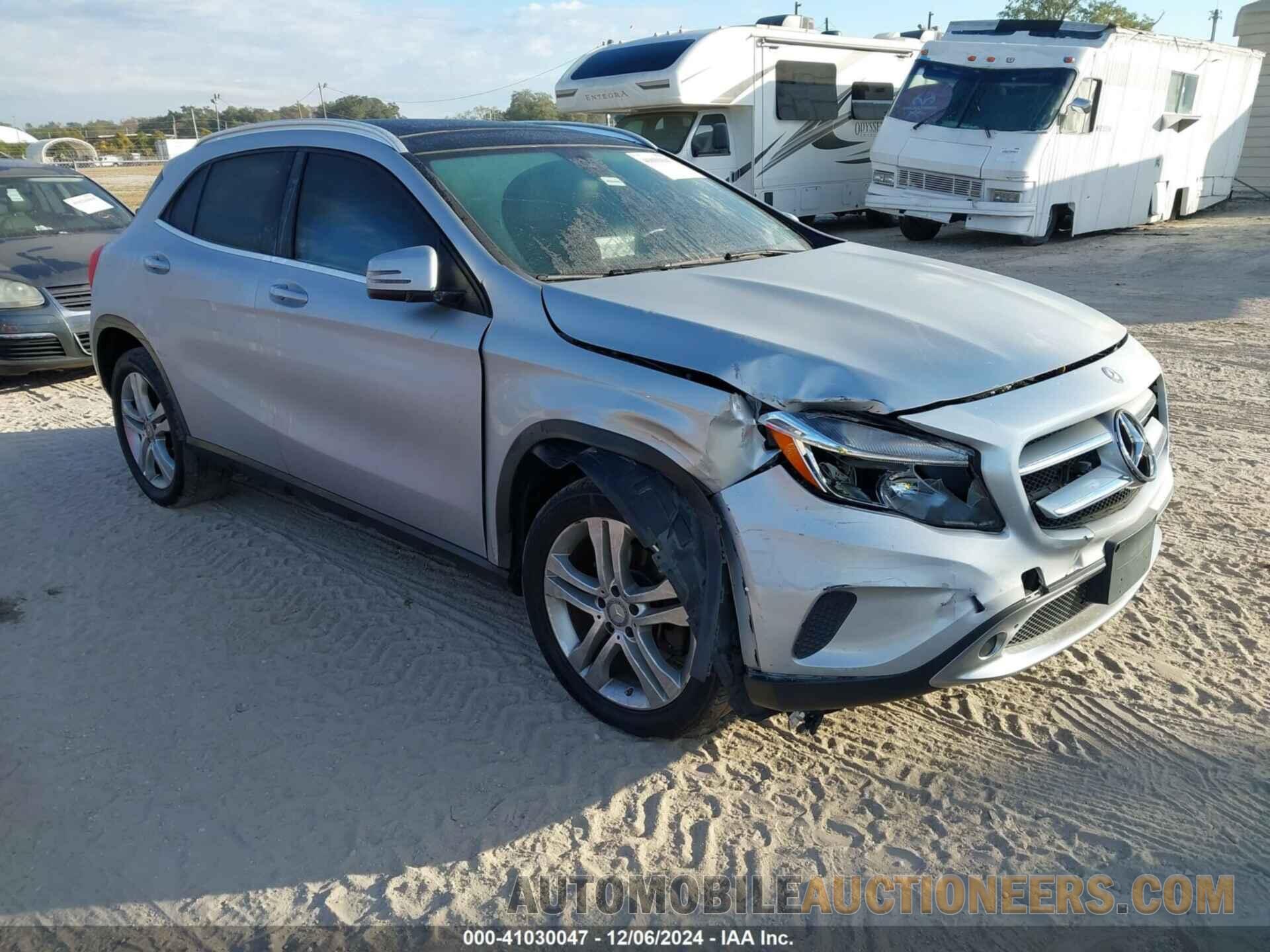 WDCTG4GB8GJ265951 MERCEDES-BENZ GLA 250 2016