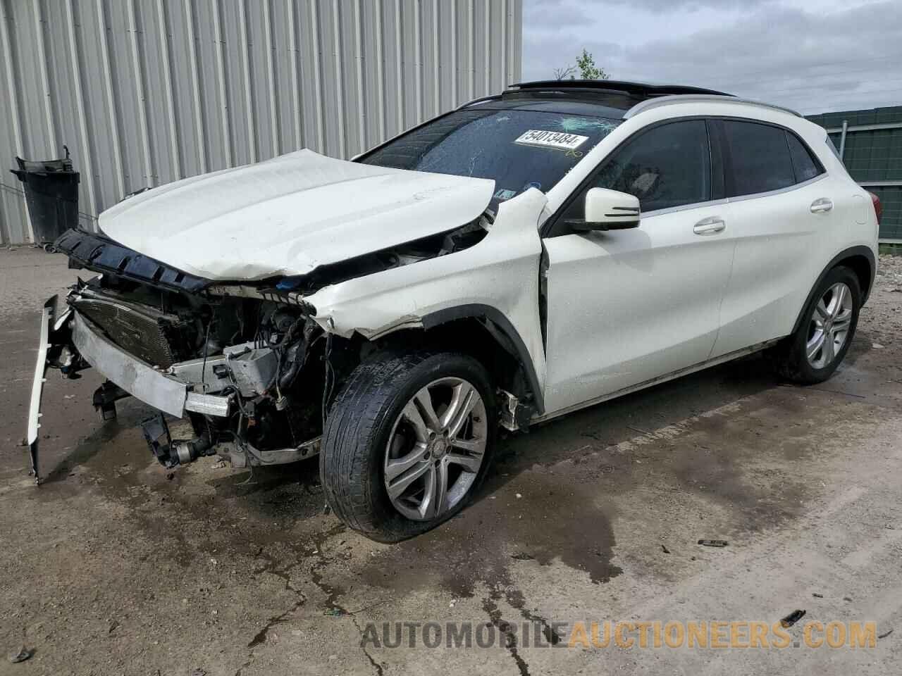 WDCTG4GB8GJ270499 MERCEDES-BENZ GLA-CLASS 2016