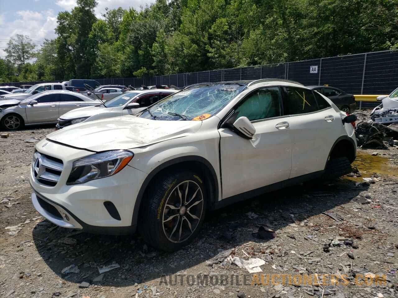 WDCTG4GB8HJ284324 MERCEDES-BENZ GLA-CLASS 2017