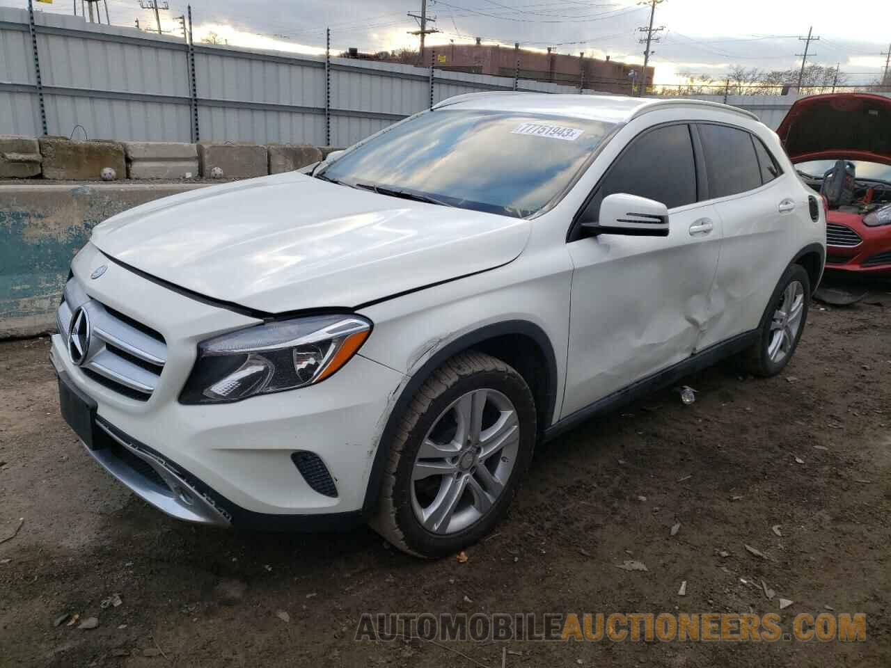 WDCTG4GB8HJ284839 MERCEDES-BENZ GLA-CLASS 2017