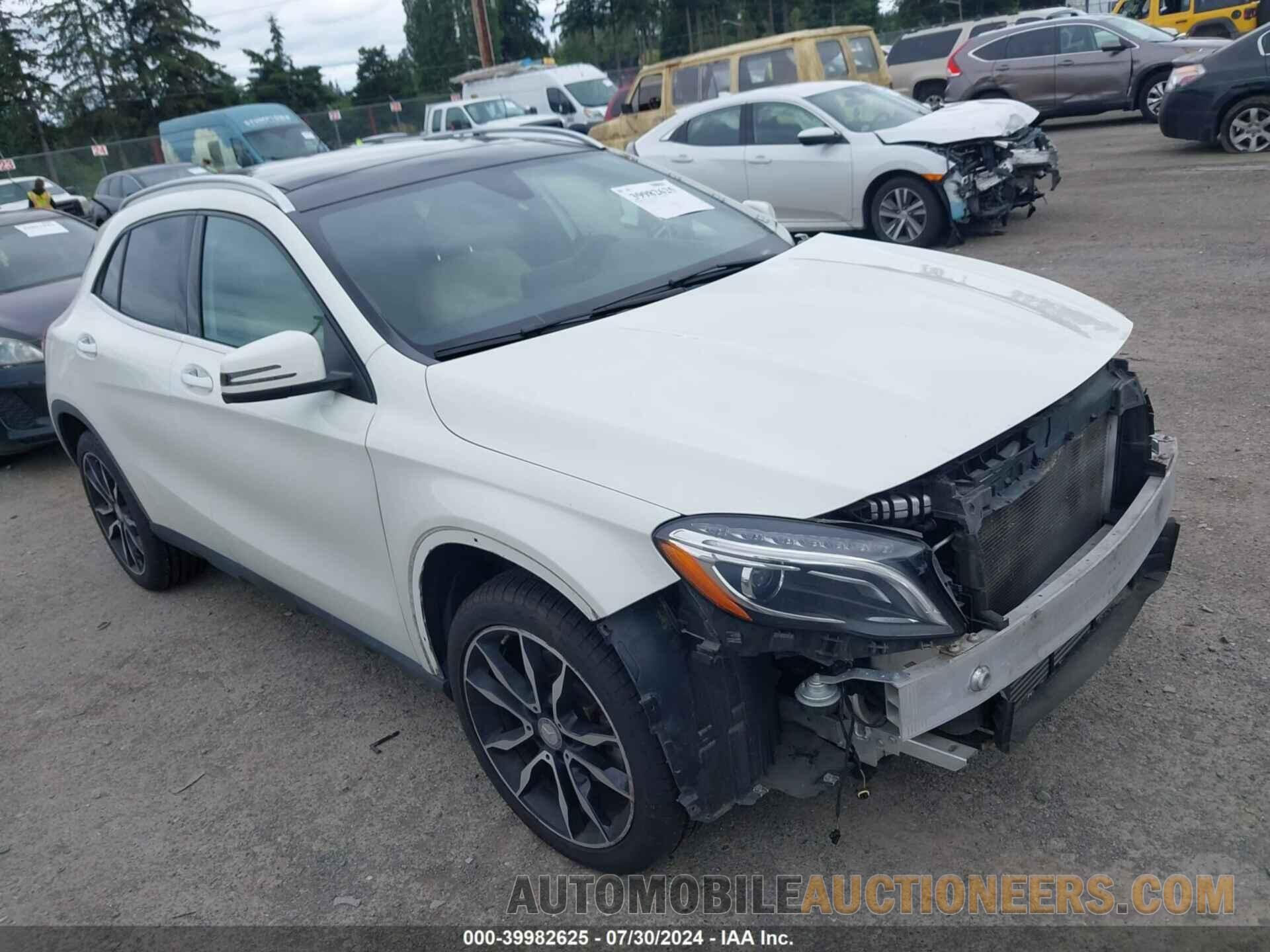 WDCTG4GB8HJ285697 MERCEDES-BENZ GLA 250 2017