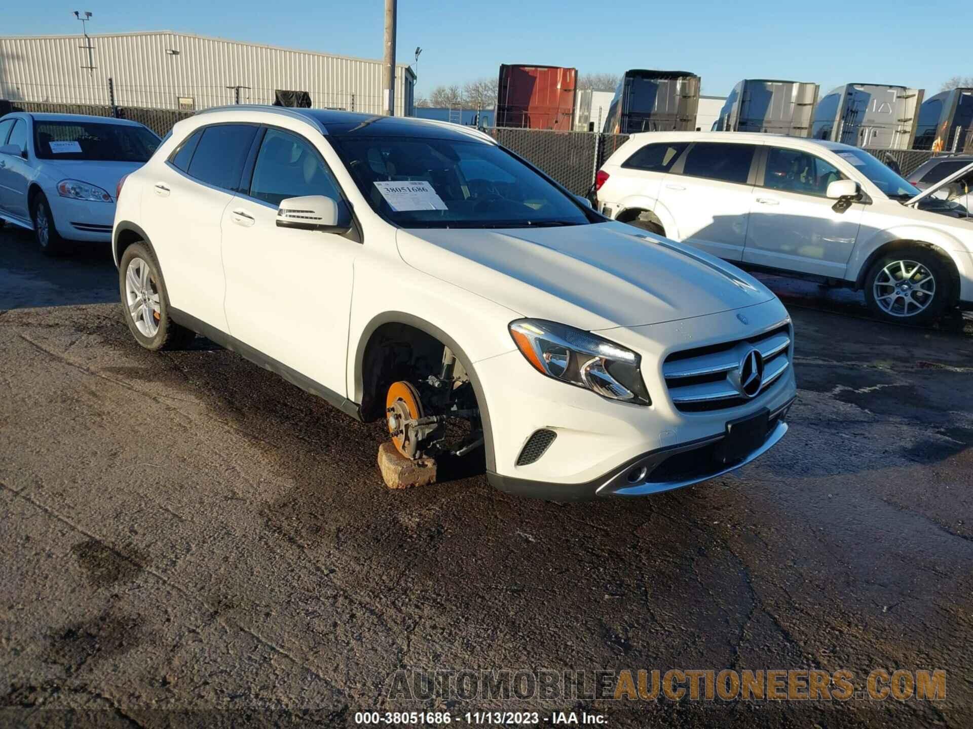 WDCTG4GB8HJ312946 MERCEDES-BENZ GLA 250 2017