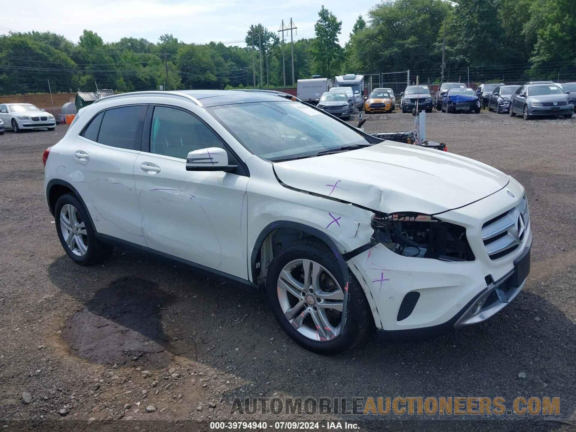 WDCTG4GB8HJ350502 MERCEDES-BENZ GLA 250 2017