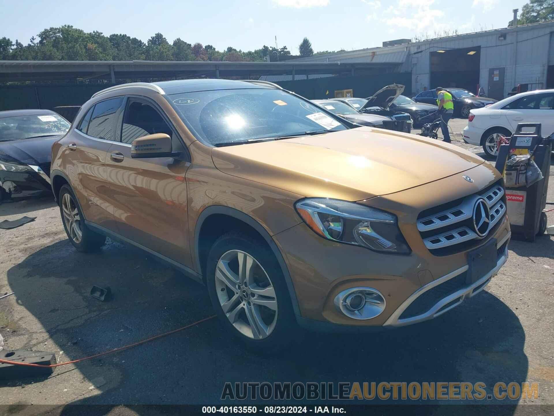 WDCTG4GB8JJ507466 MERCEDES-BENZ GLA 250 2018