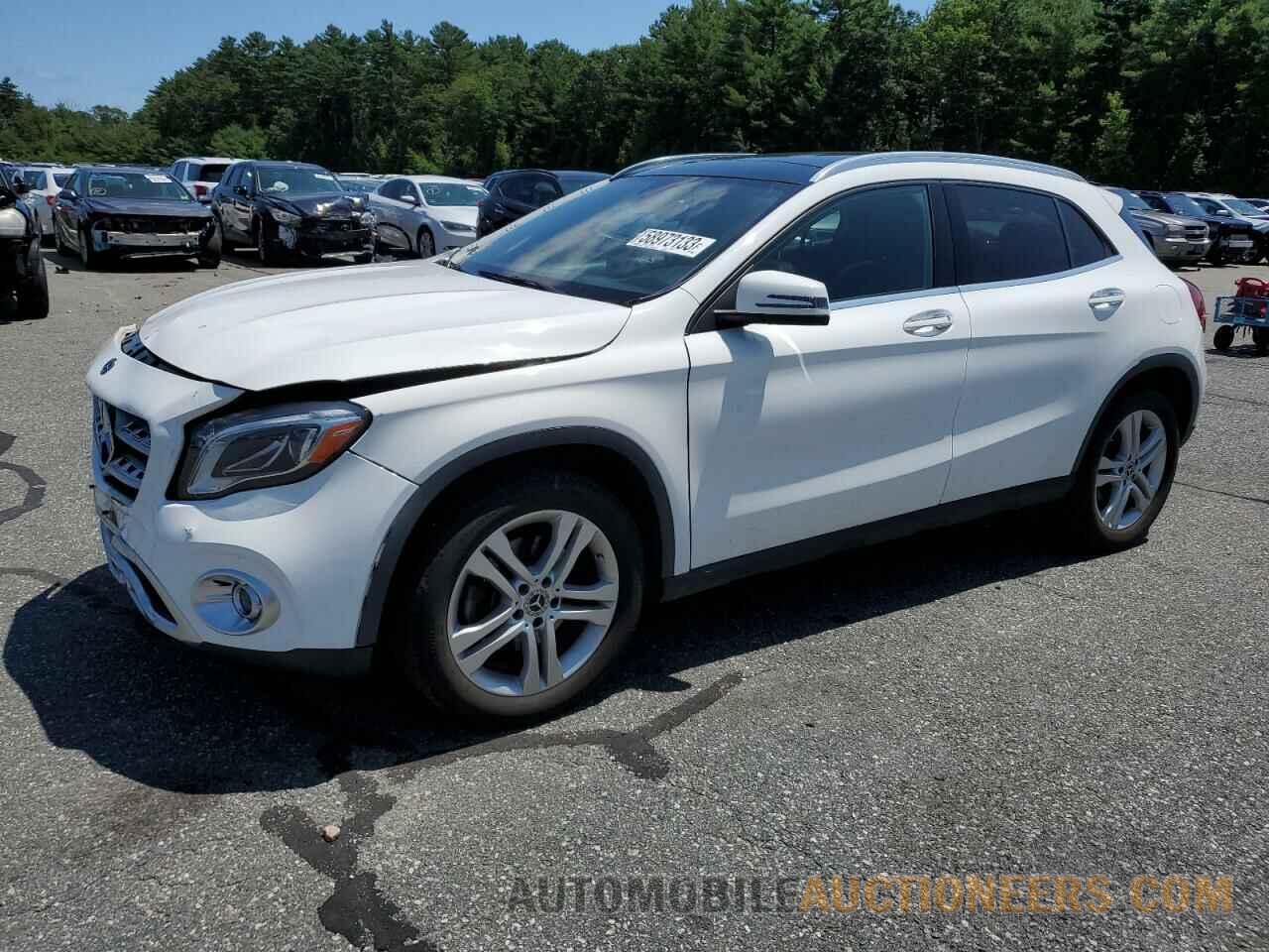 WDCTG4GB8KJ548603 MERCEDES-BENZ GLA-CLASS 2019