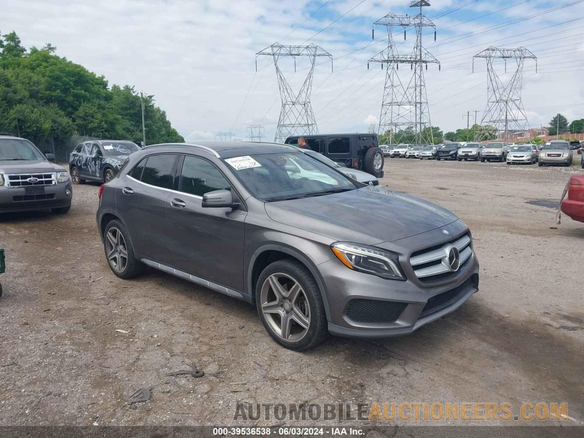 WDCTG4GB9FJ021157 MERCEDES-BENZ GLA 250 2015