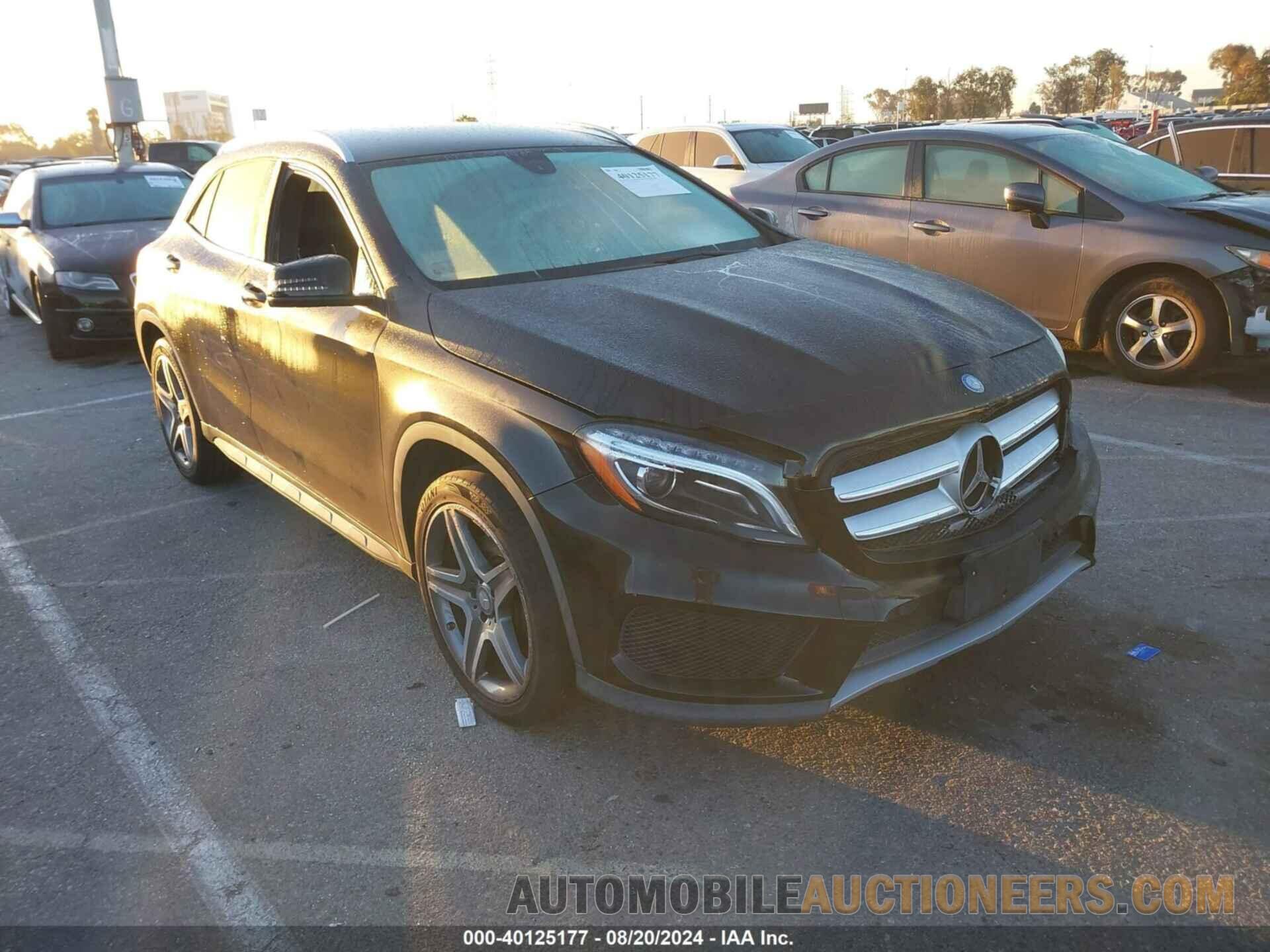 WDCTG4GB9FJ071279 MERCEDES-BENZ GLA 250 2015