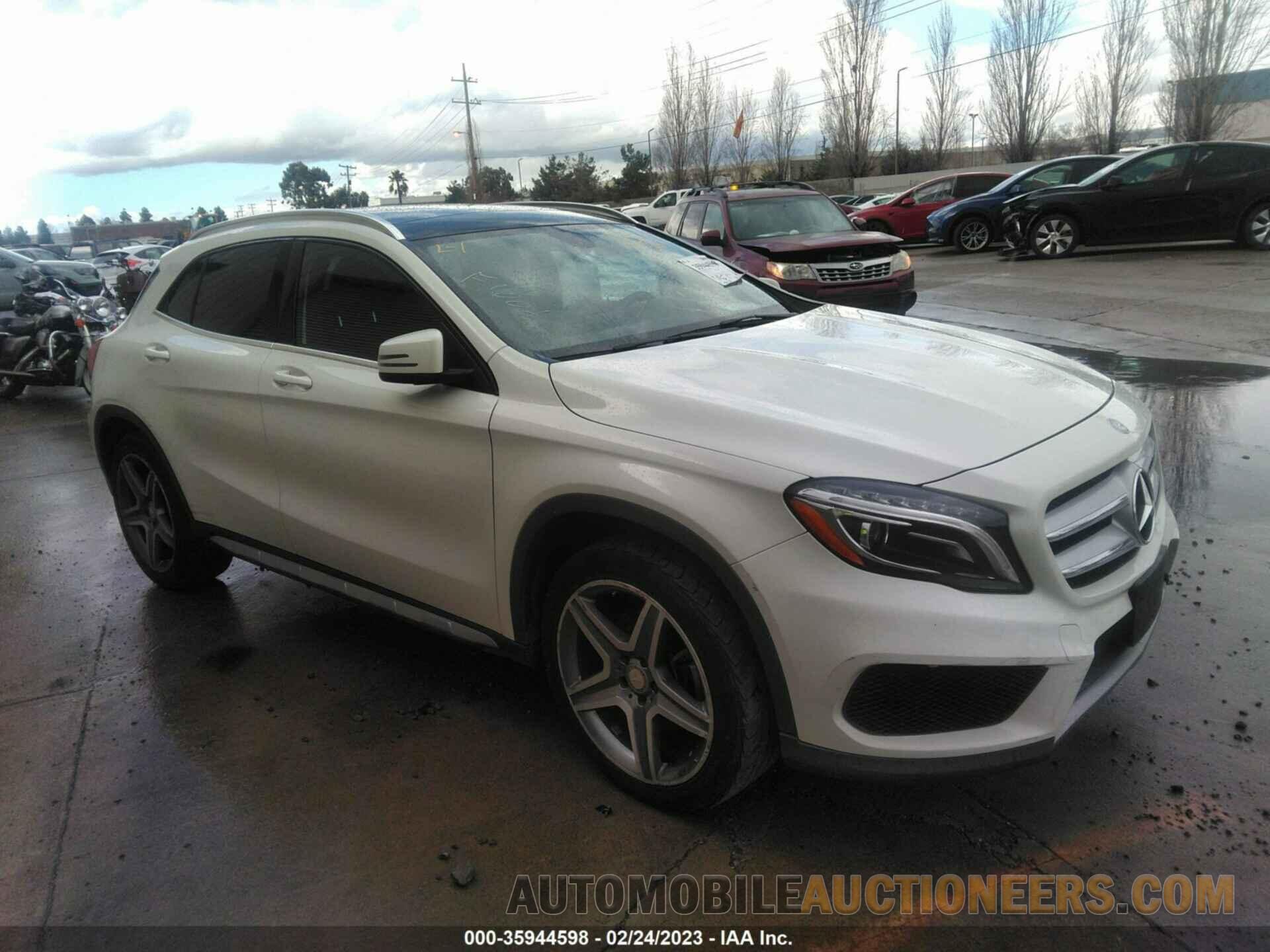 WDCTG4GB9FJ098157 MERCEDES-BENZ GLA-CLASS 2015