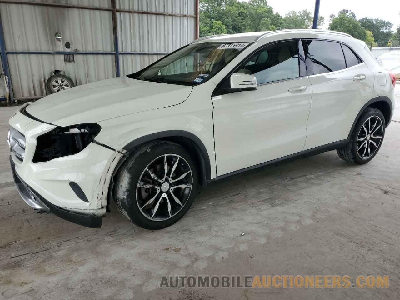 WDCTG4GB9FJ107391 MERCEDES-BENZ GLA-CLASS 2015