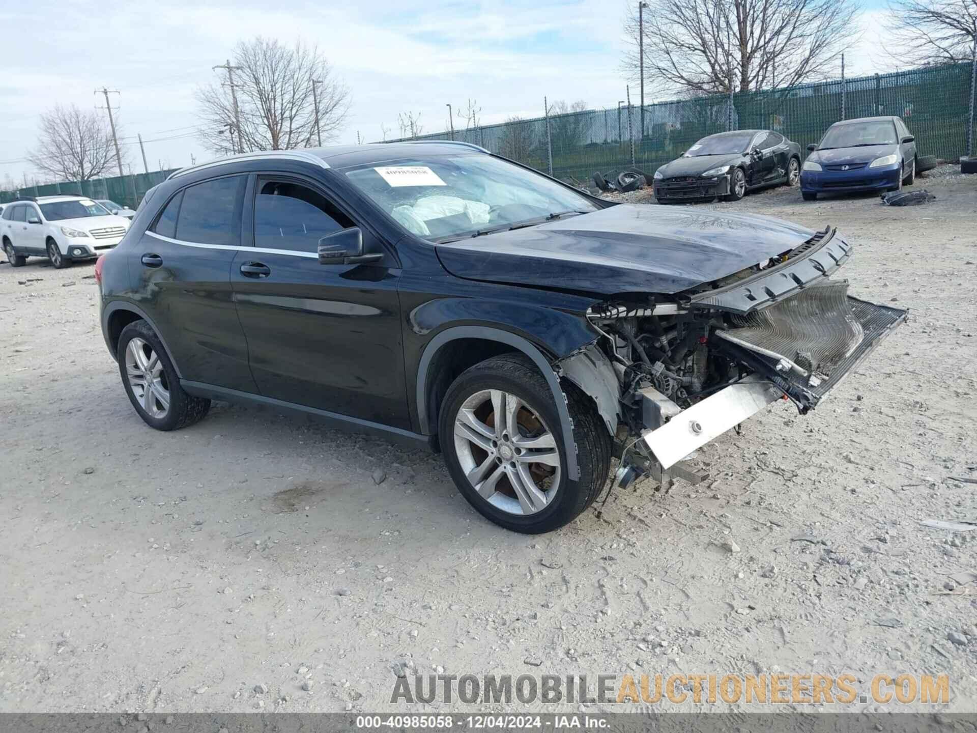 WDCTG4GB9FJ179806 MERCEDES-BENZ GLA 250 2015