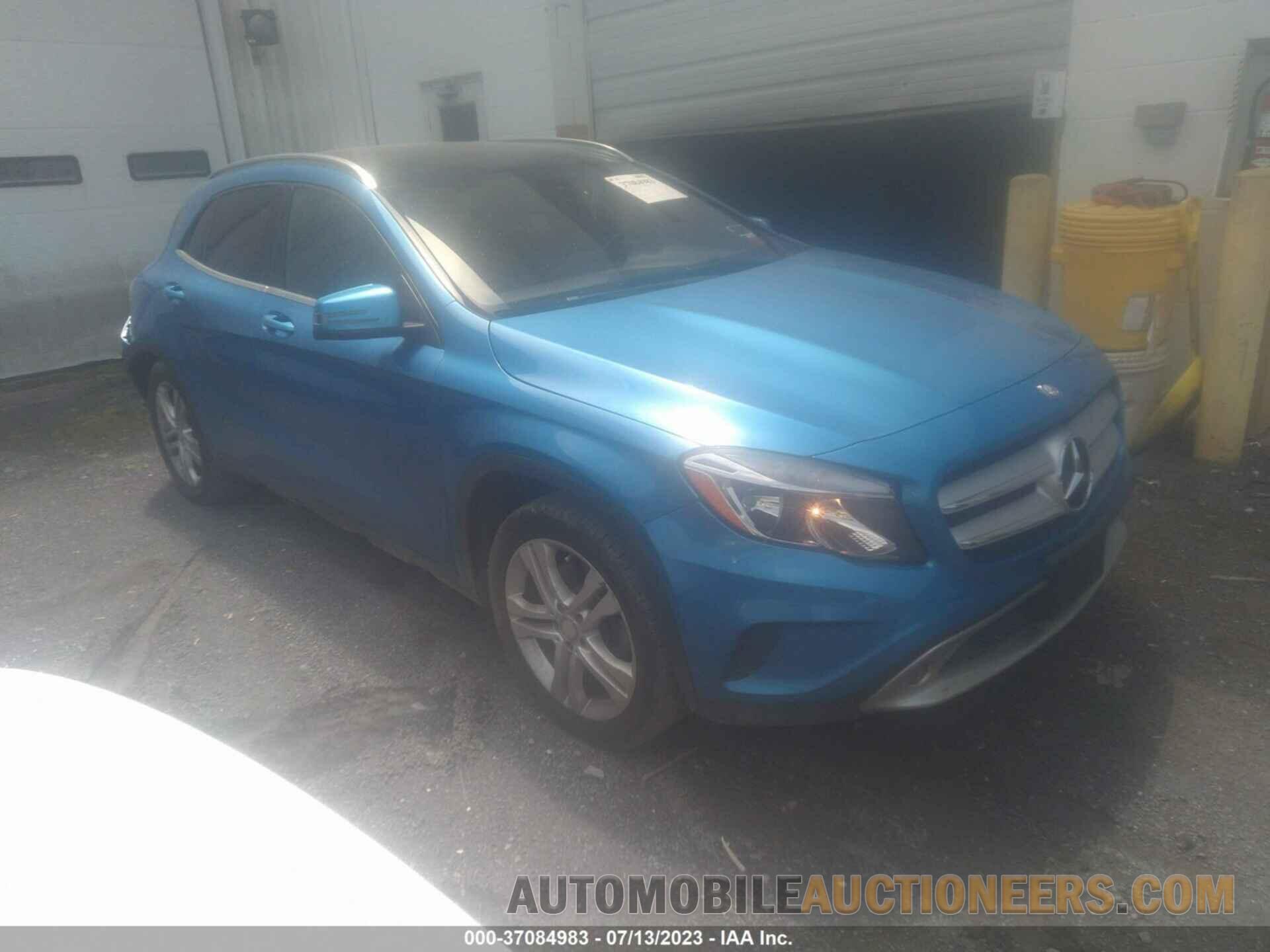 WDCTG4GB9GJ200400 MERCEDES-BENZ GLA 2016