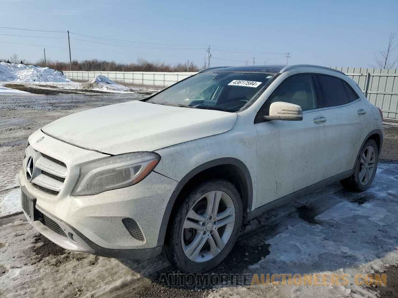 WDCTG4GB9GJ202860 MERCEDES-BENZ GLA-CLASS 2016