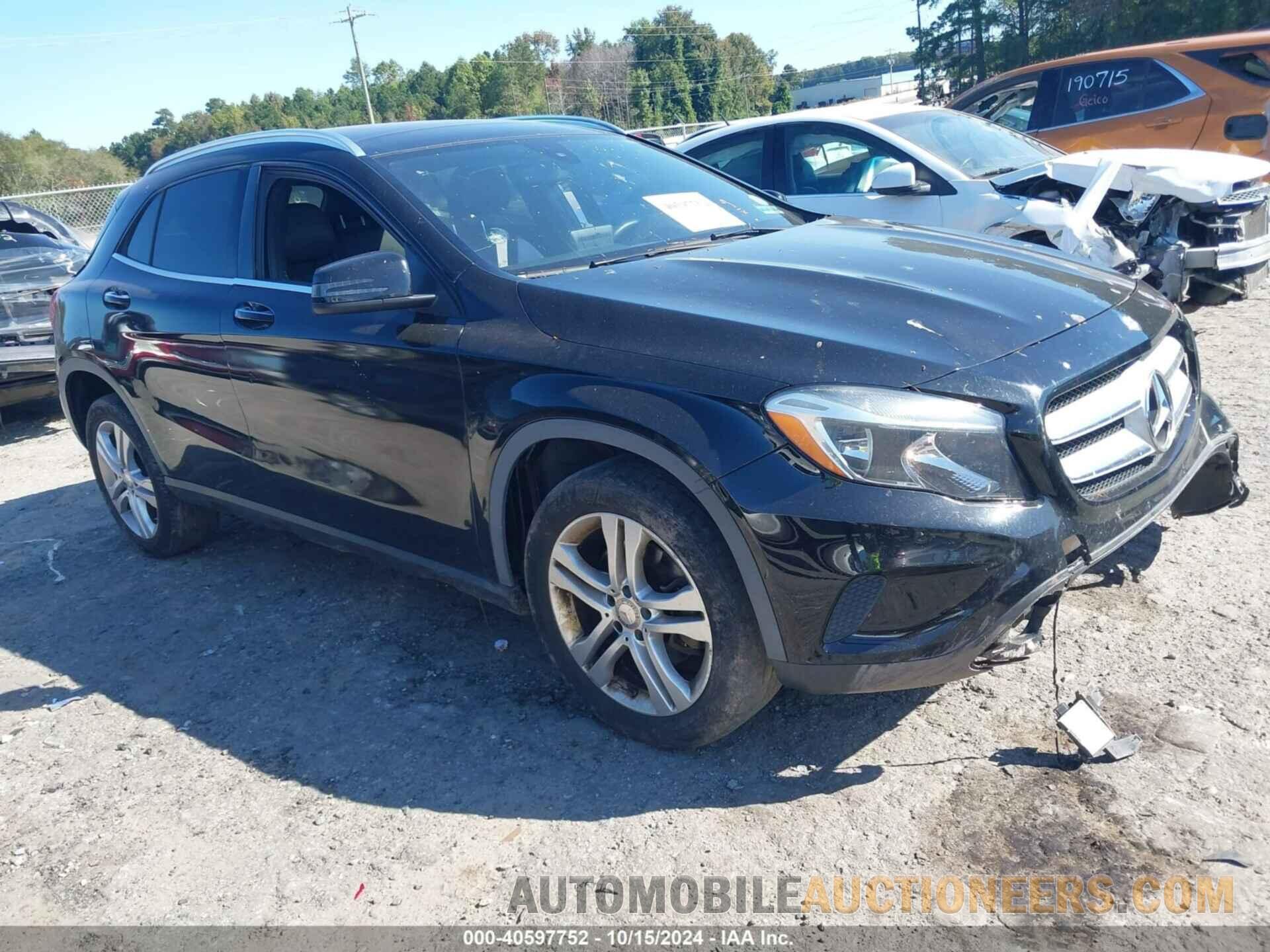 WDCTG4GB9GJ267370 MERCEDES-BENZ GLA 2016