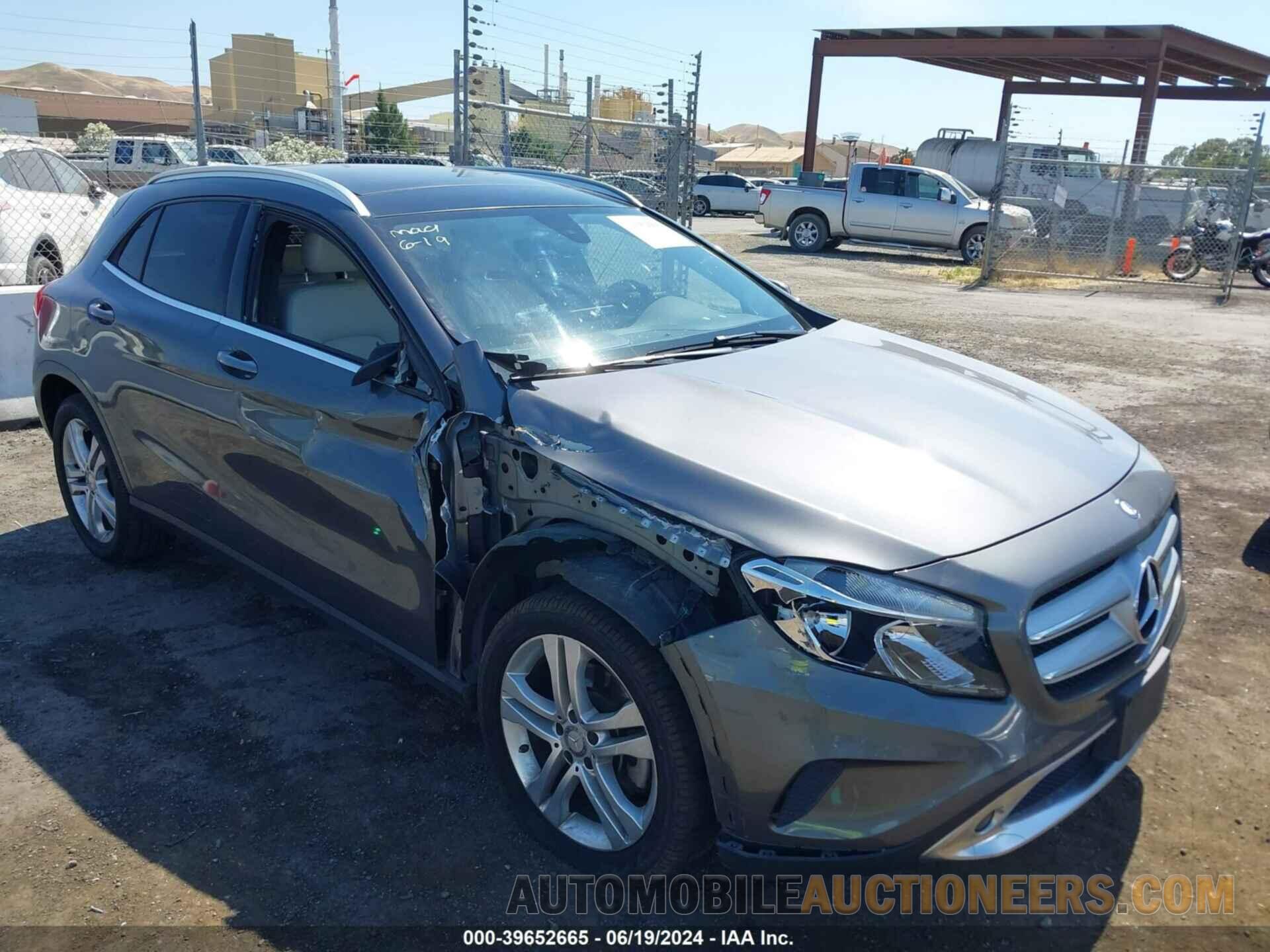 WDCTG4GB9HJ348645 MERCEDES-BENZ GLA 250 2017