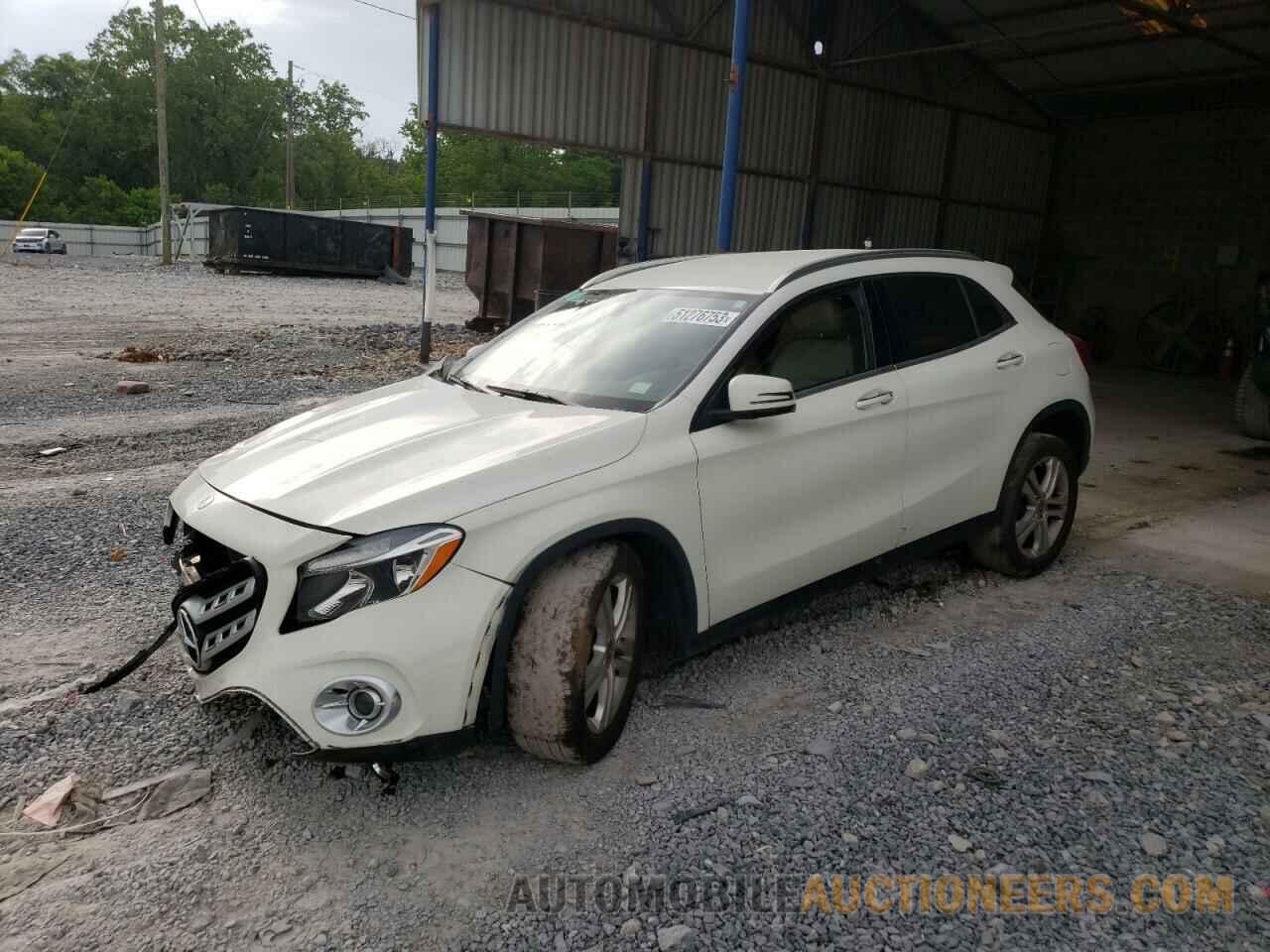 WDCTG4GB9JJ403424 MERCEDES-BENZ GLA-CLASS 2018