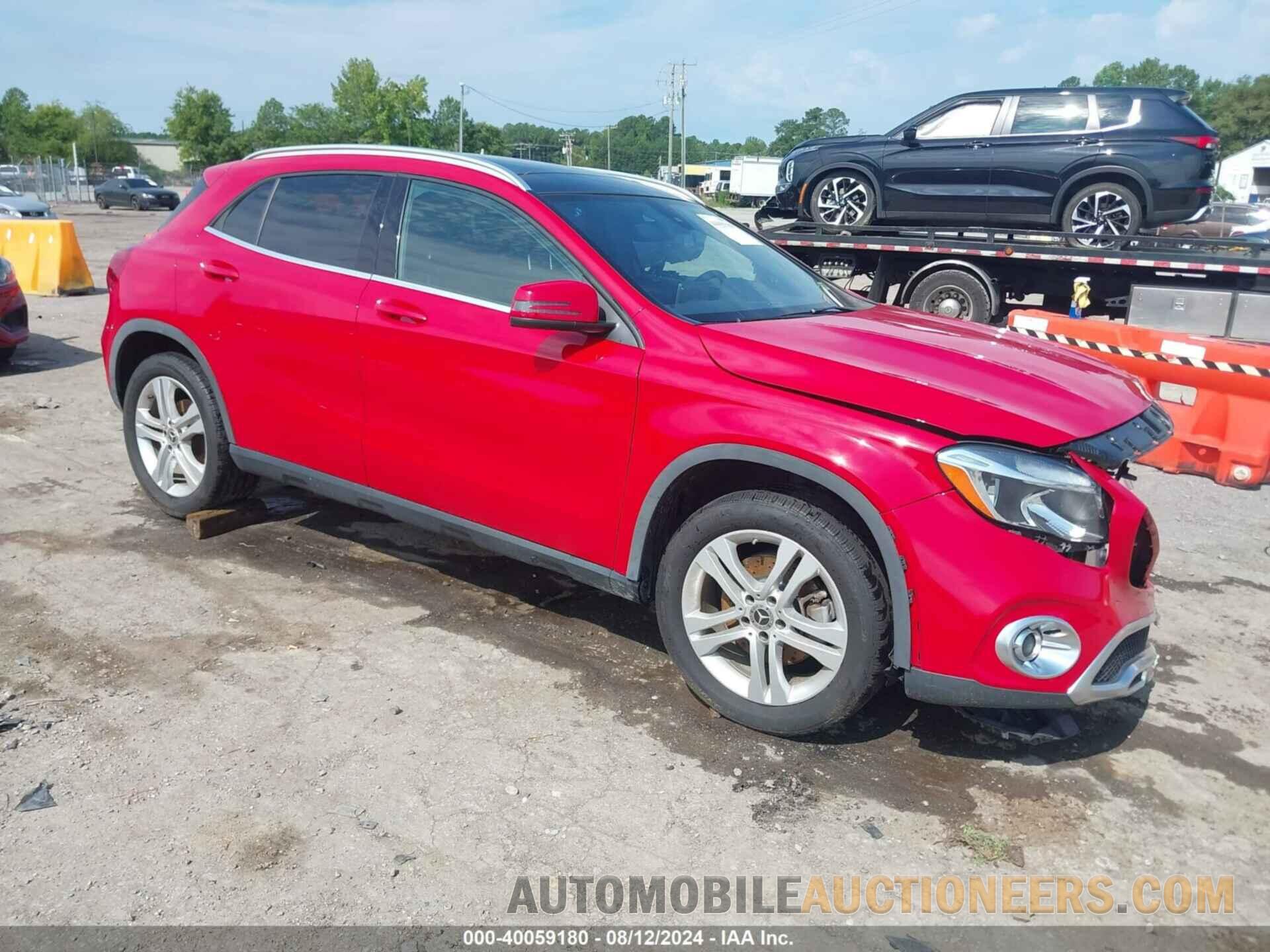 WDCTG4GB9JJ406341 MERCEDES-BENZ GLA 250 2018