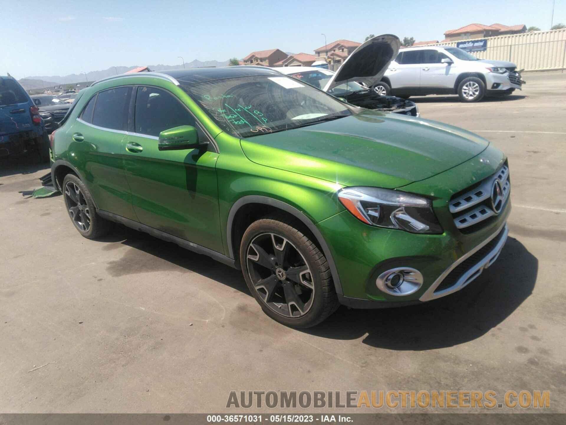 WDCTG4GB9JJ413760 MERCEDES-BENZ GLA 2018