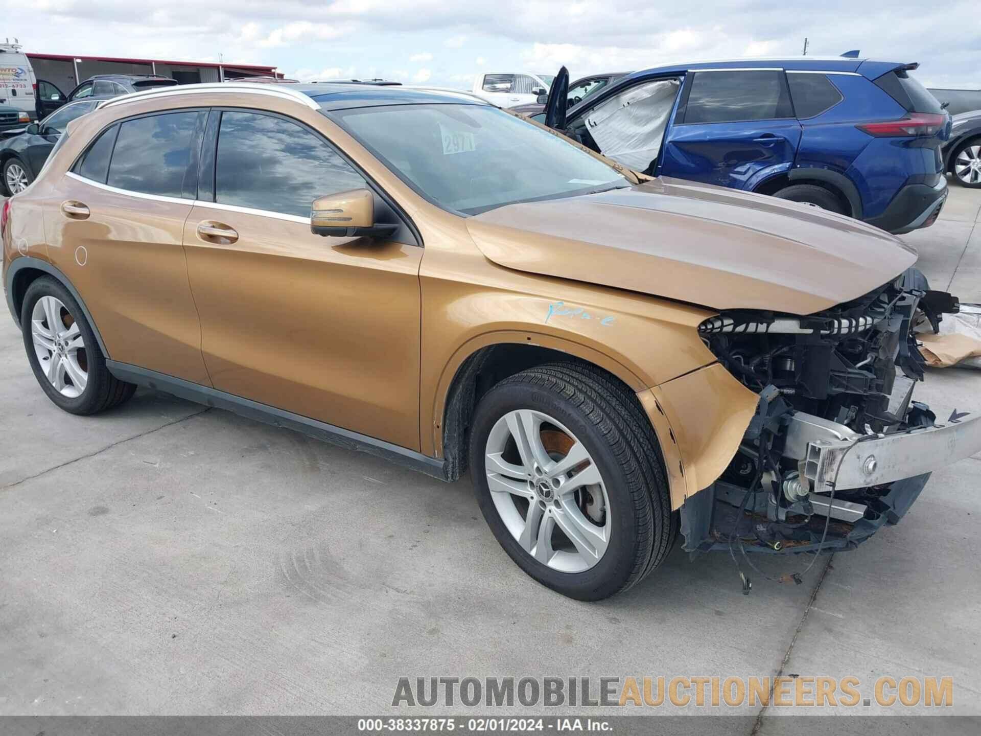 WDCTG4GB9JJ472100 MERCEDES-BENZ GLA 250 2018