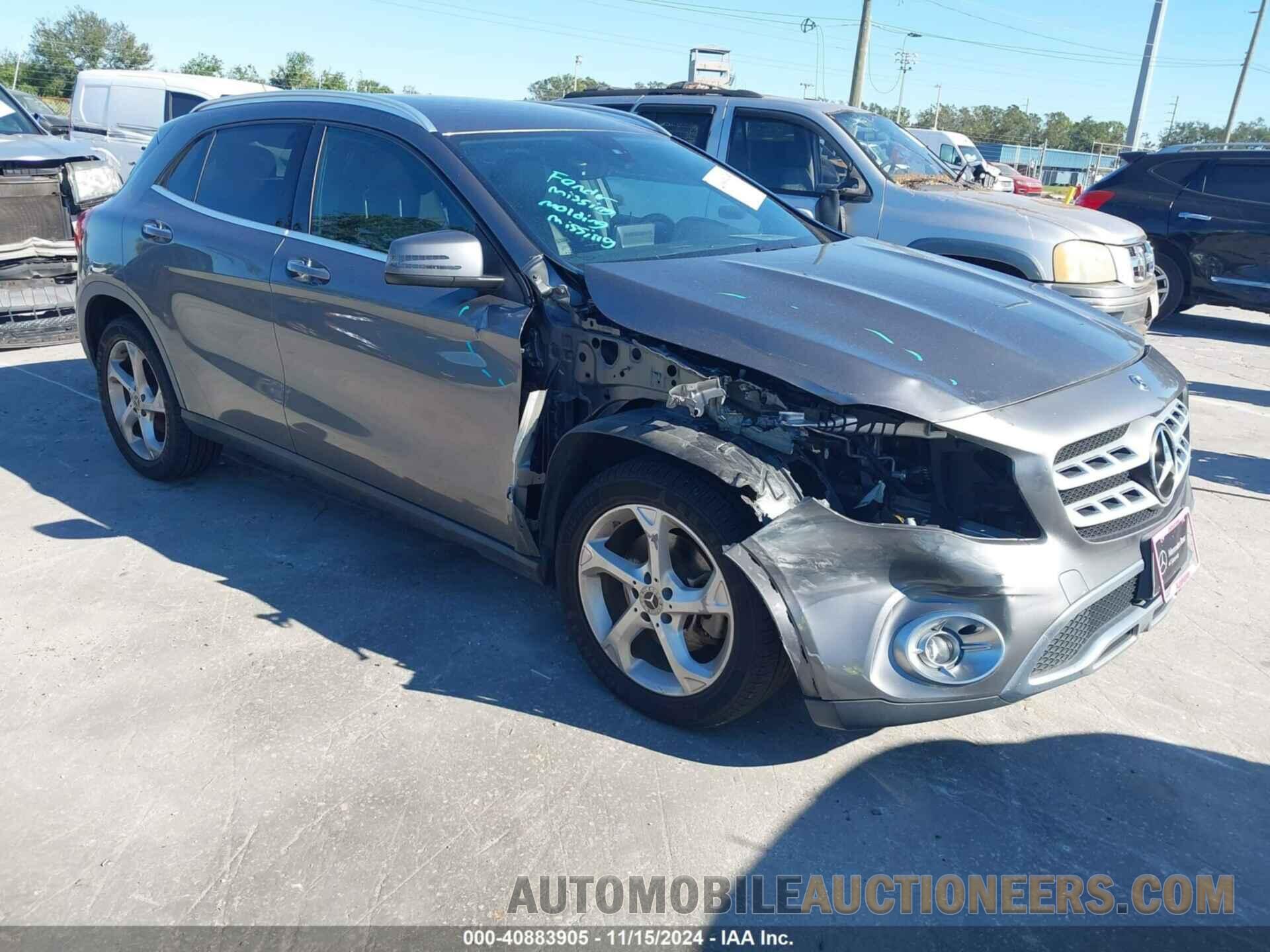 WDCTG4GB9JJ530013 MERCEDES-BENZ GLA 250 2018