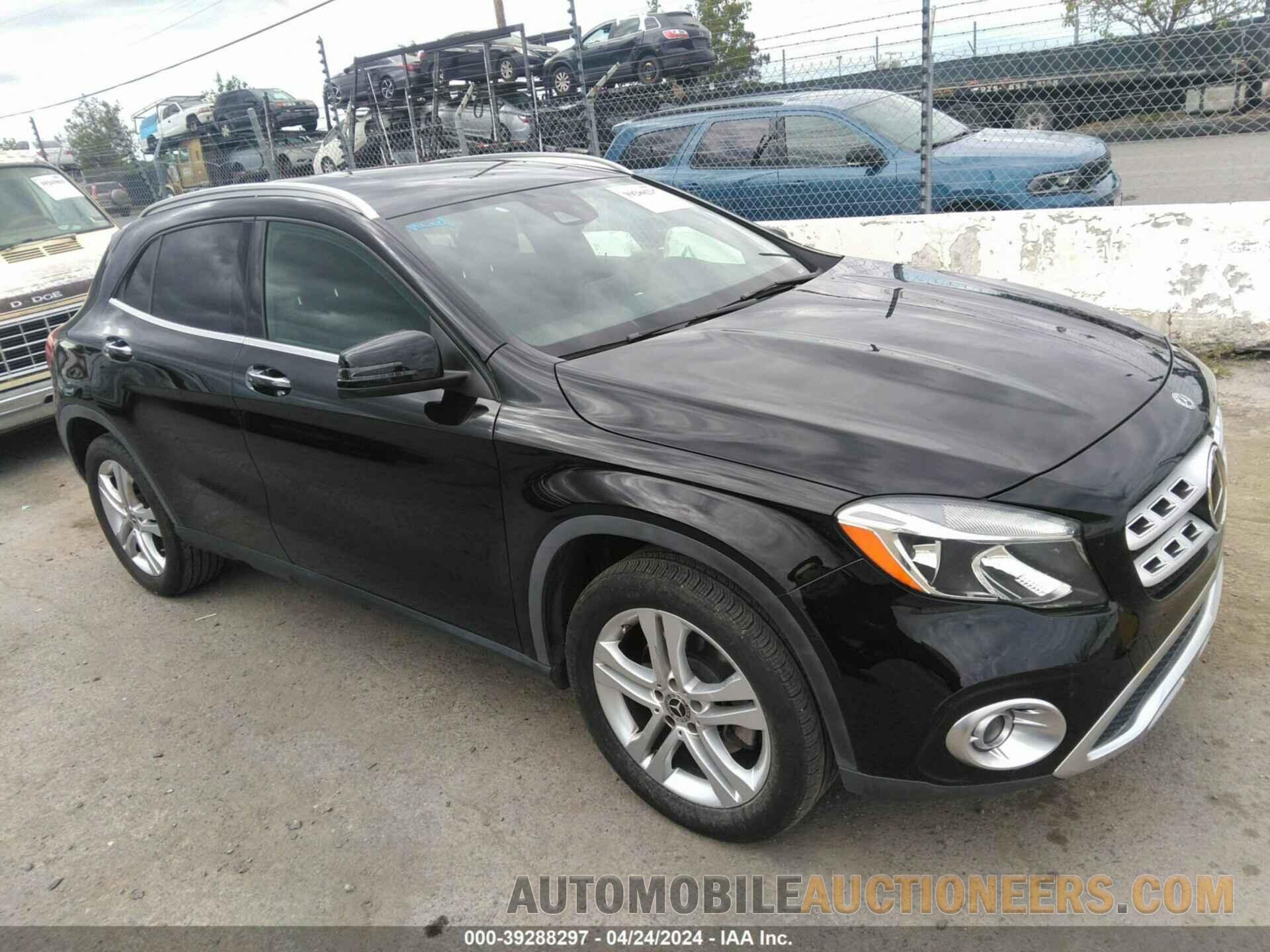 WDCTG4GB9KU015433 MERCEDES-BENZ GLA 250 2019