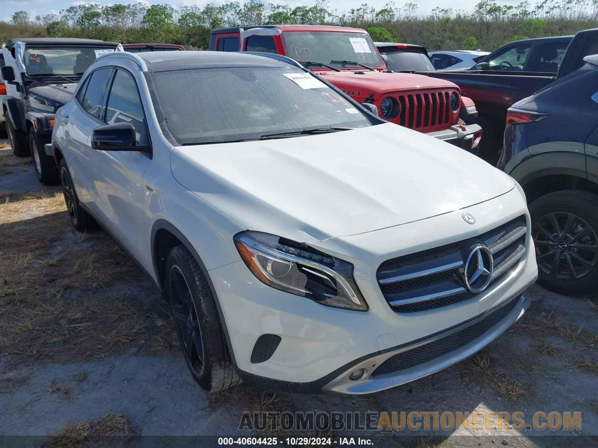 WDCTG4GBXFJ055253 MERCEDES-BENZ GLA 250 2015