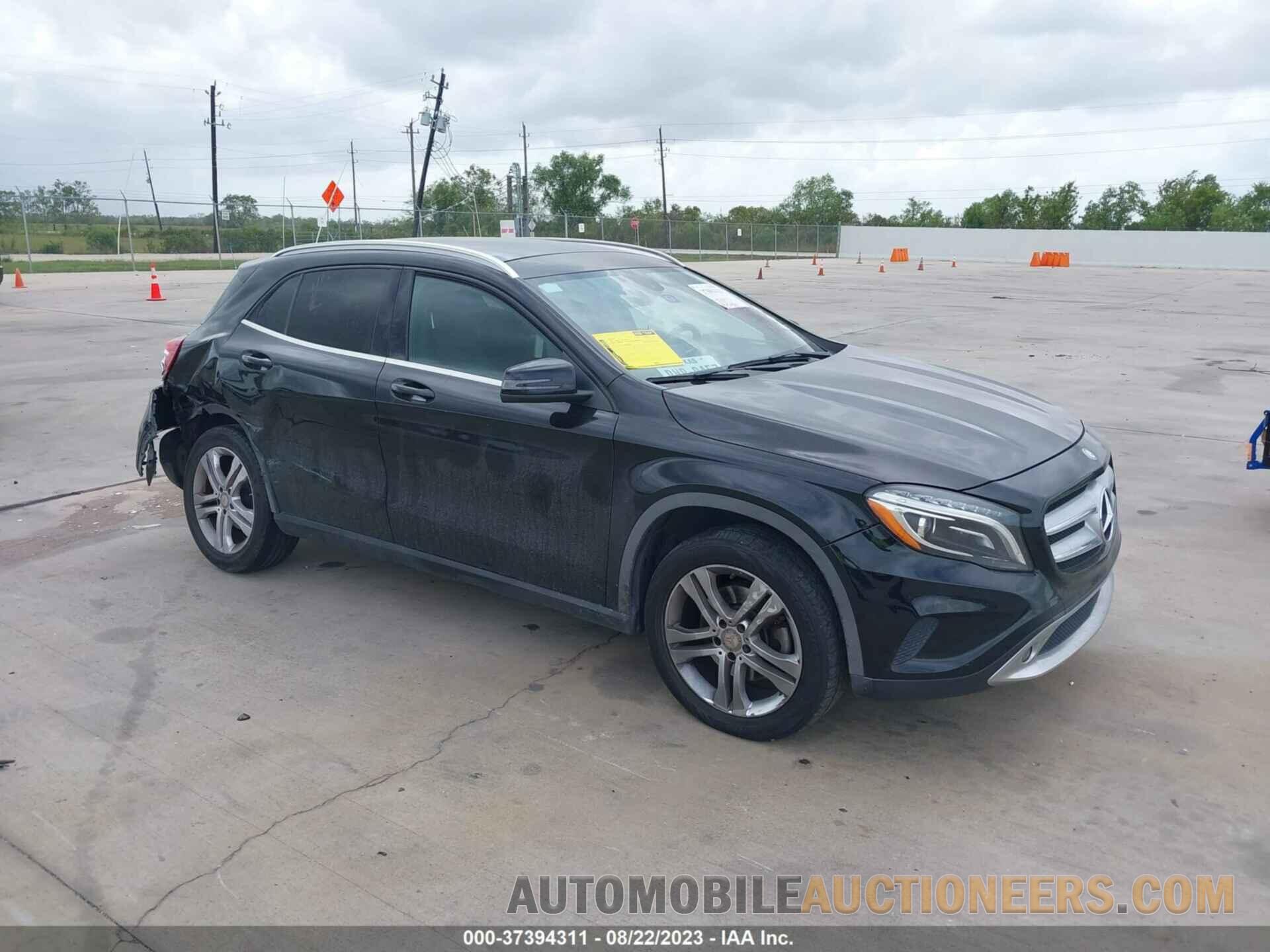 WDCTG4GBXFJ078273 MERCEDES-BENZ GLA-CLASS 2015