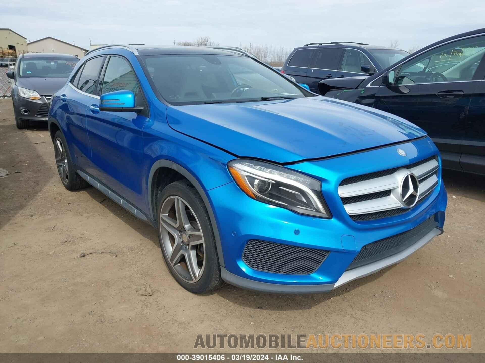 WDCTG4GBXFJ081562 MERCEDES-BENZ GLA 250 2015