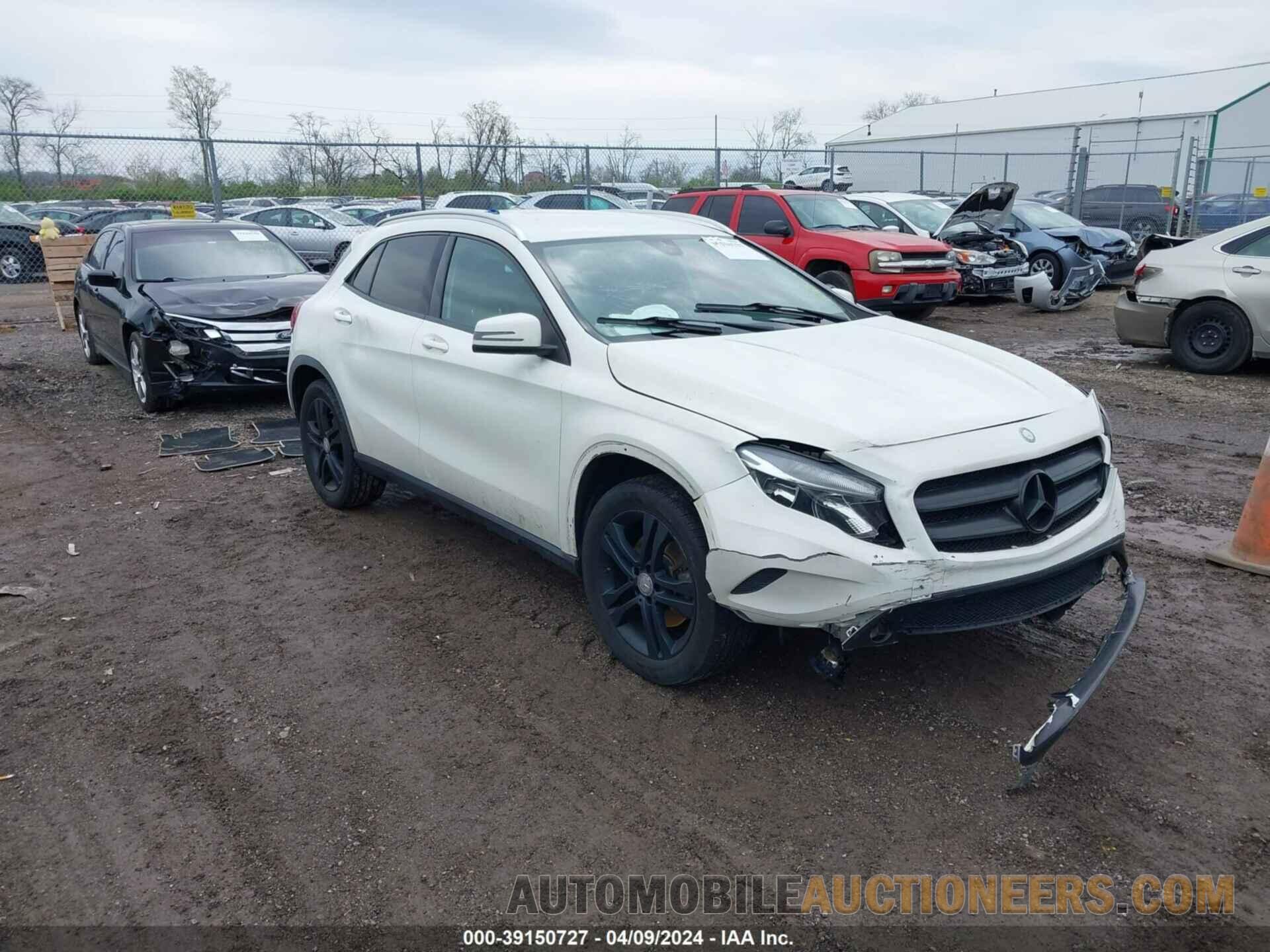 WDCTG4GBXFJ089239 MERCEDES-BENZ GLA 250 2015