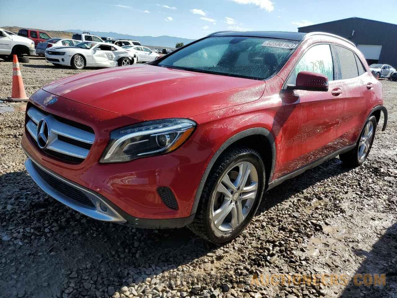 WDCTG4GBXFJ092951 MERCEDES-BENZ GLA-CLASS 2015