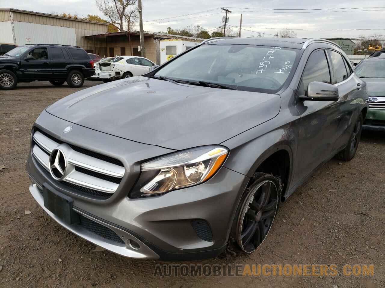 WDCTG4GBXFJ124409 MERCEDES-BENZ GLA-CLASS 2015