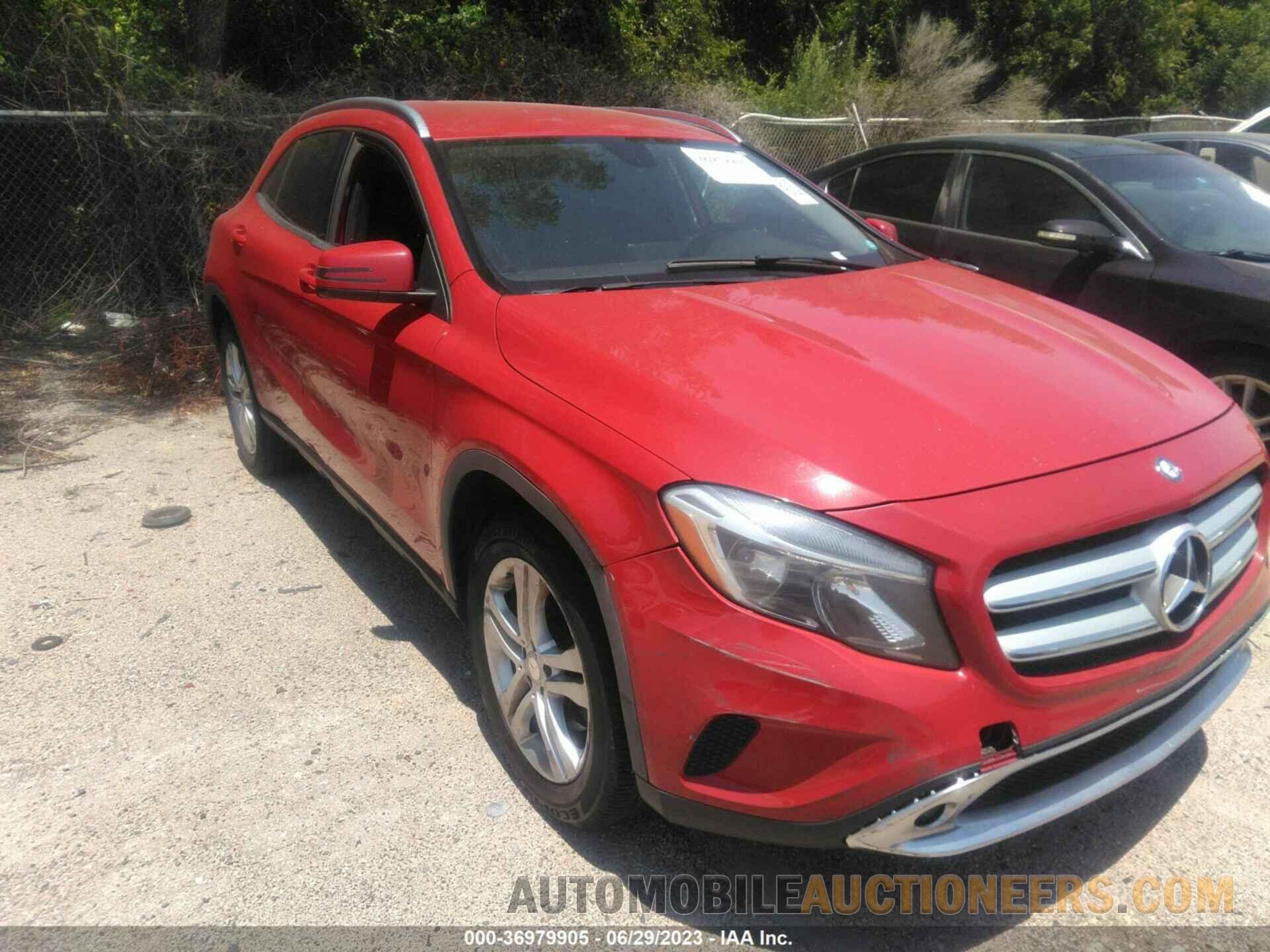 WDCTG4GBXFJ140917 MERCEDES-BENZ GLA-CLASS 2015