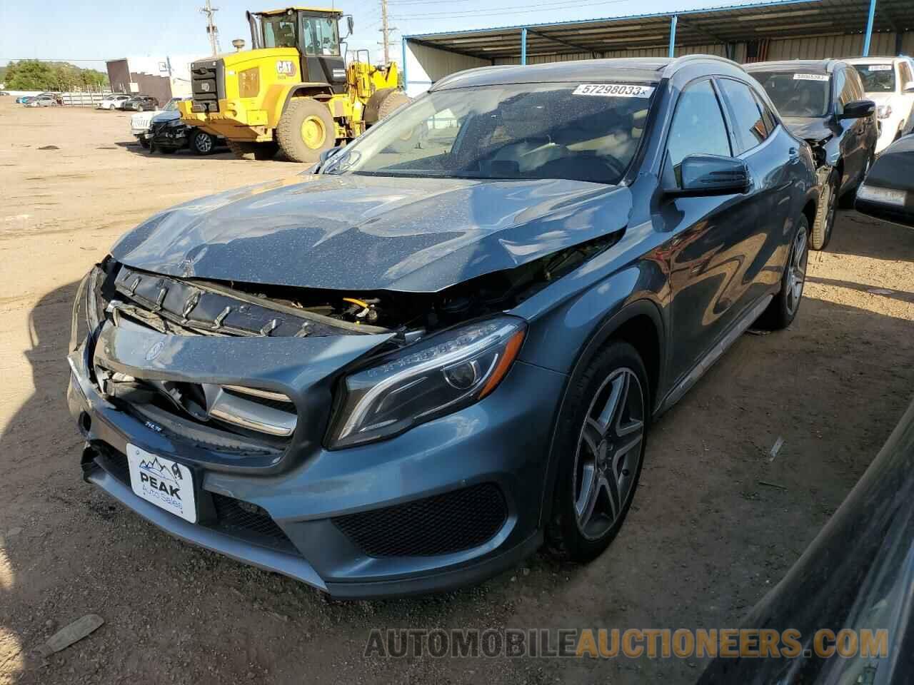 WDCTG4GBXFJ175568 MERCEDES-BENZ GLA-CLASS 2015