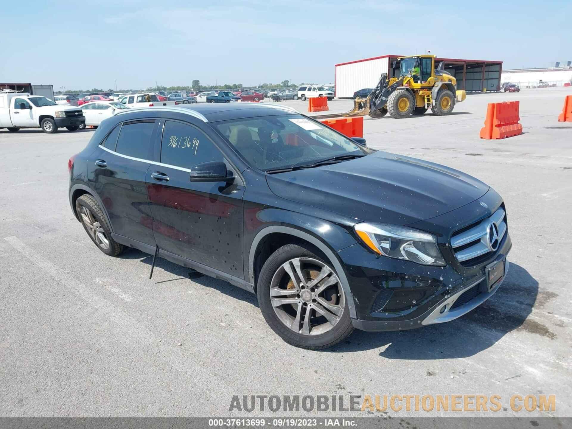 WDCTG4GBXGJ189231 MERCEDES-BENZ GLA 2016