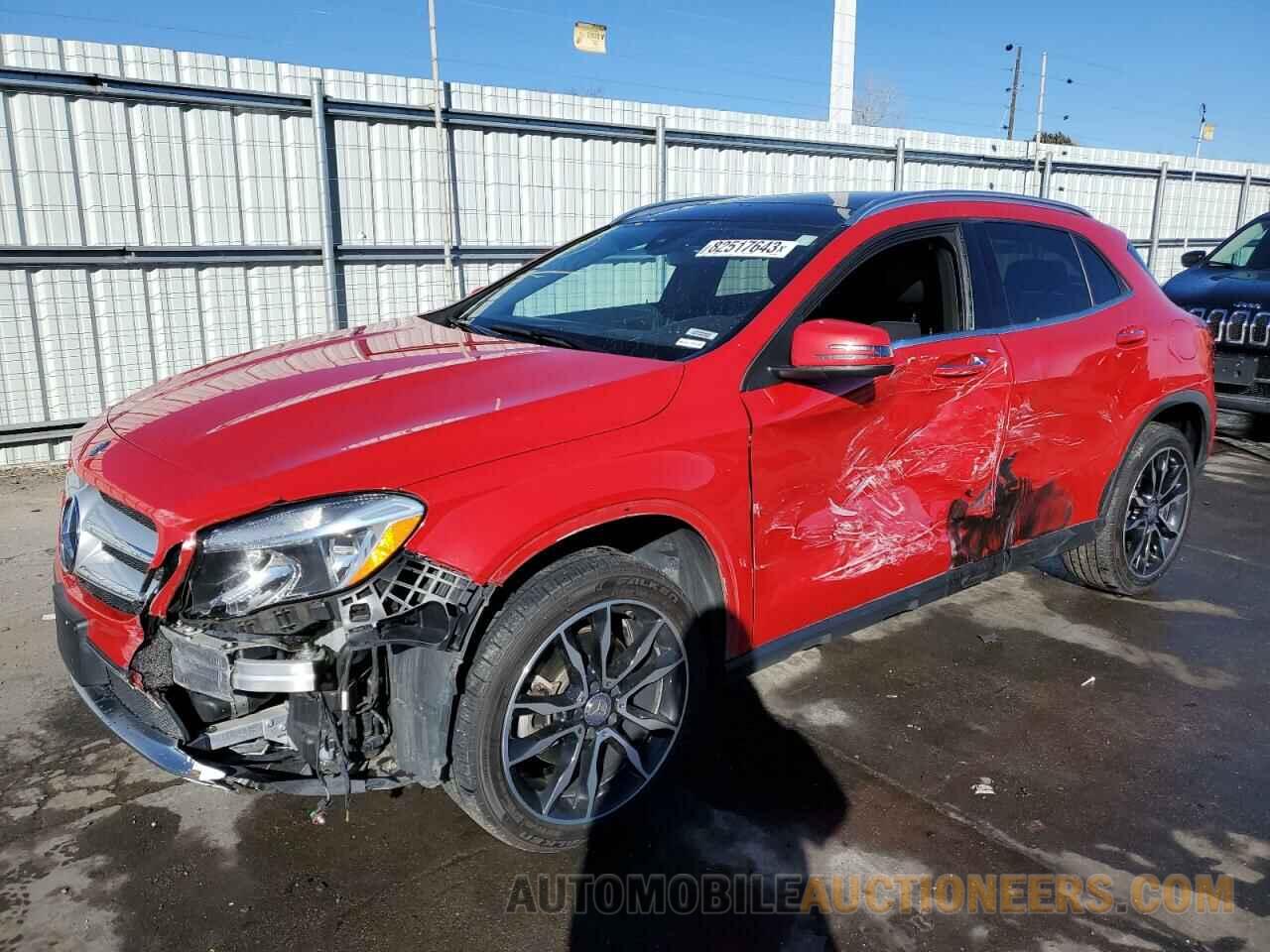 WDCTG4GBXGJ220090 MERCEDES-BENZ GLA-CLASS 2016