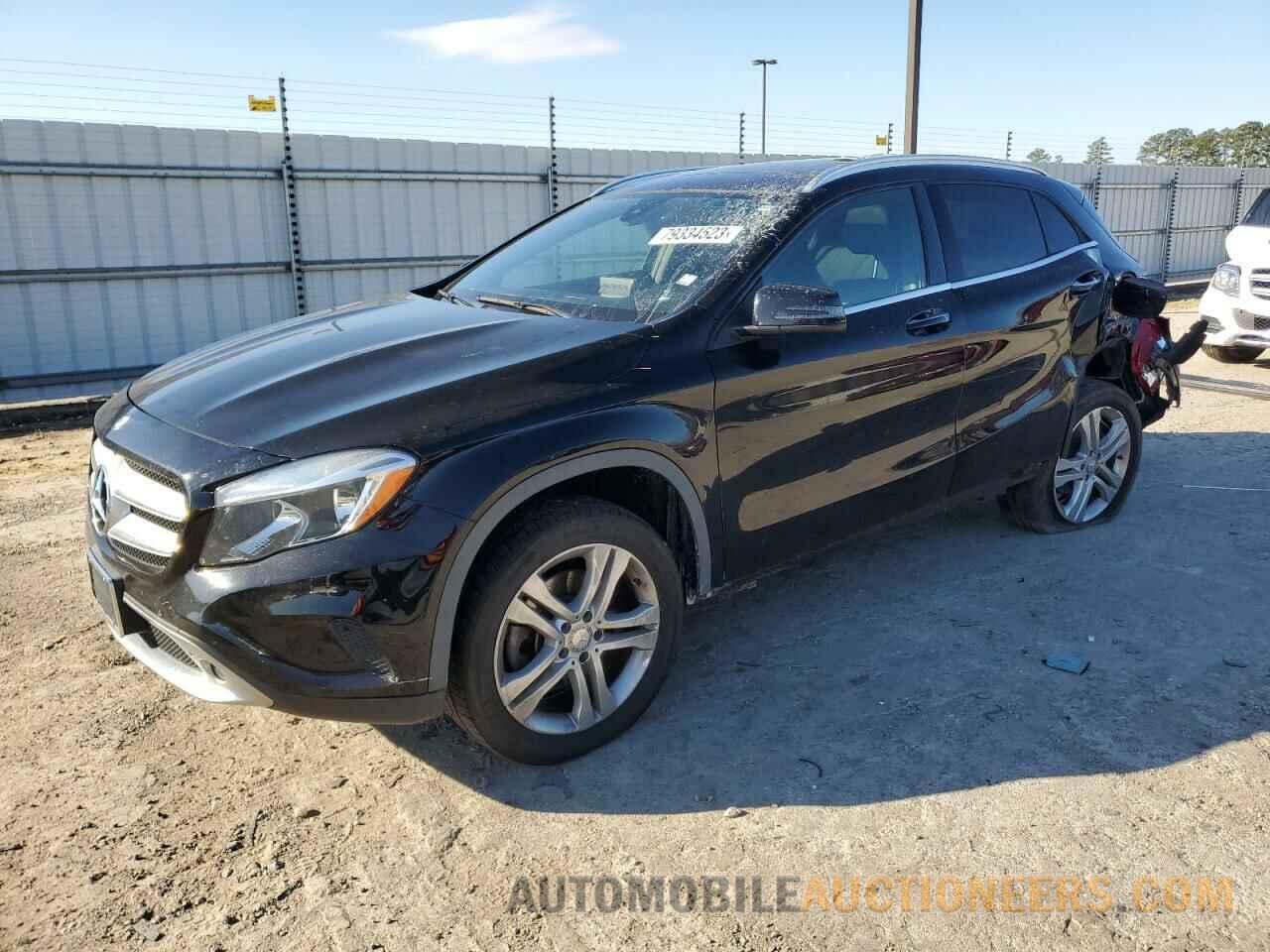 WDCTG4GBXGJ228934 MERCEDES-BENZ GLA-CLASS 2016