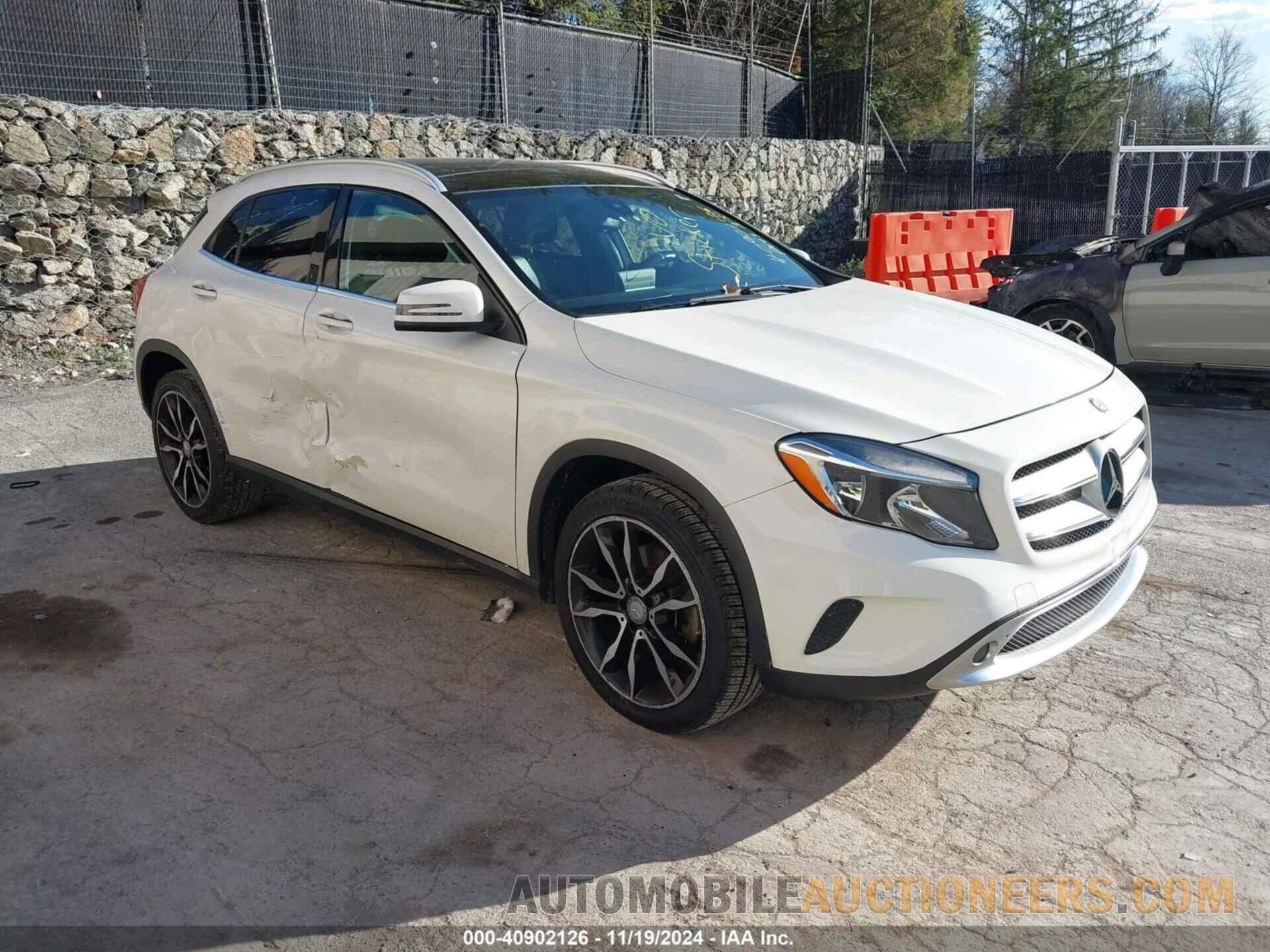 WDCTG4GBXHJ307327 MERCEDES-BENZ GLA 250 2017