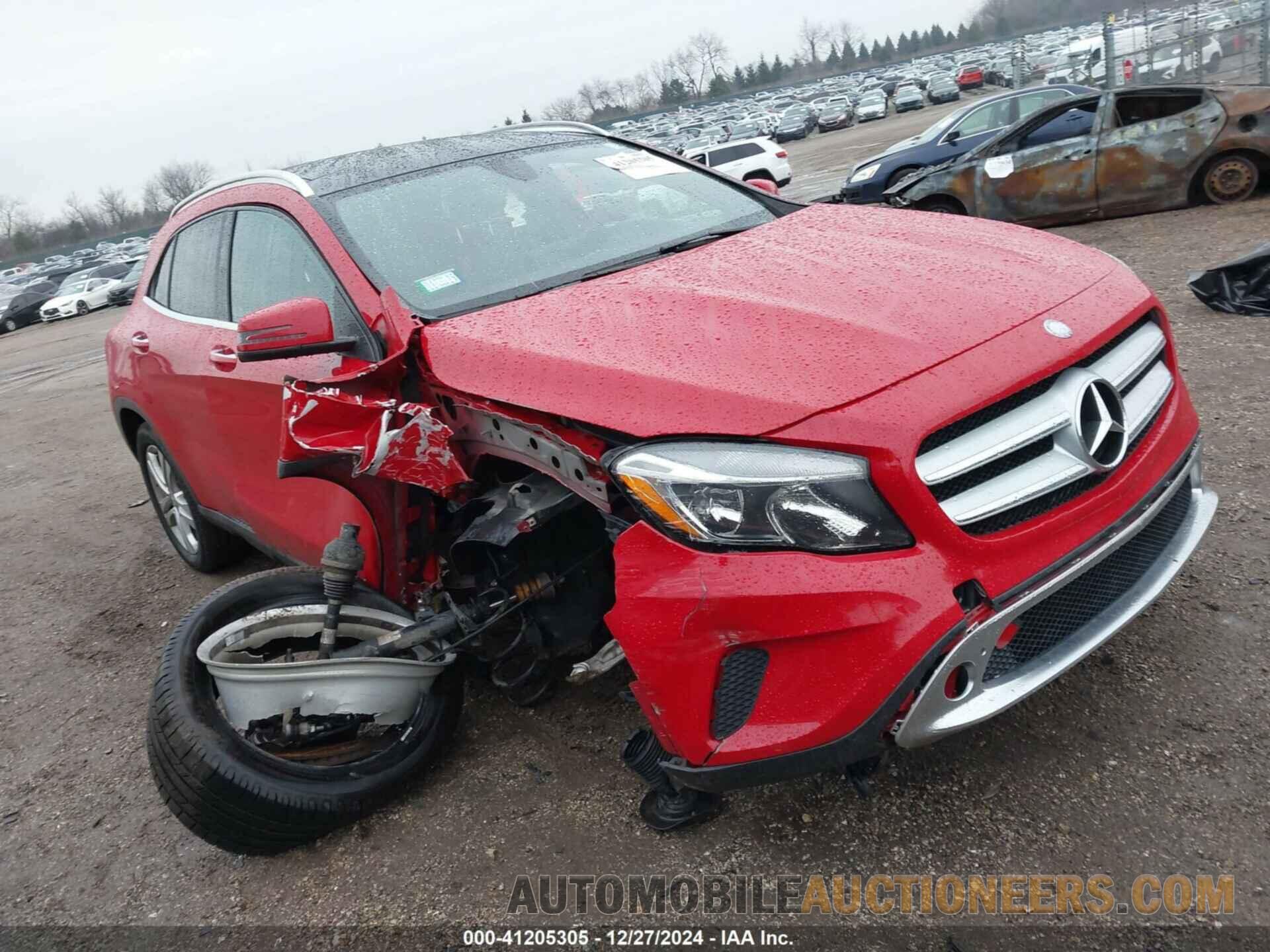 WDCTG4GBXHJ318599 MERCEDES-BENZ GLA 250 2017