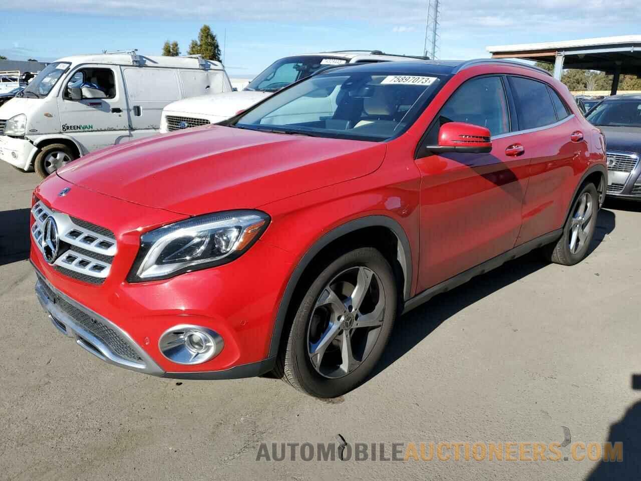 WDCTG4GBXJJ434181 MERCEDES-BENZ GLA-CLASS 2018