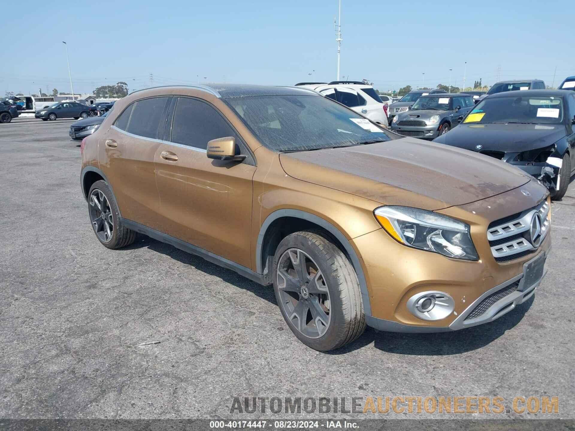 WDCTG4GBXJJ453040 MERCEDES-BENZ GLA 250 2018