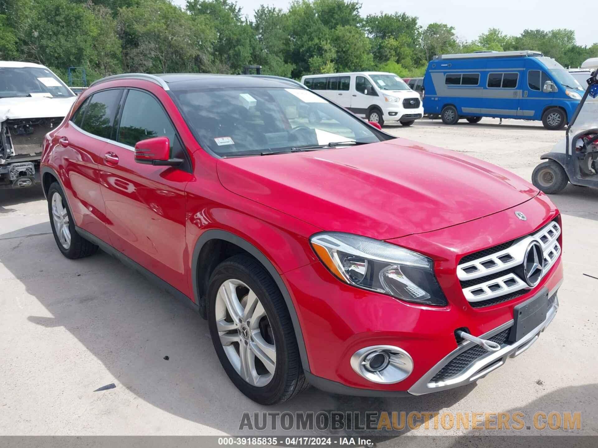 WDCTG4GBXKJ621728 MERCEDES-BENZ GLA 2019