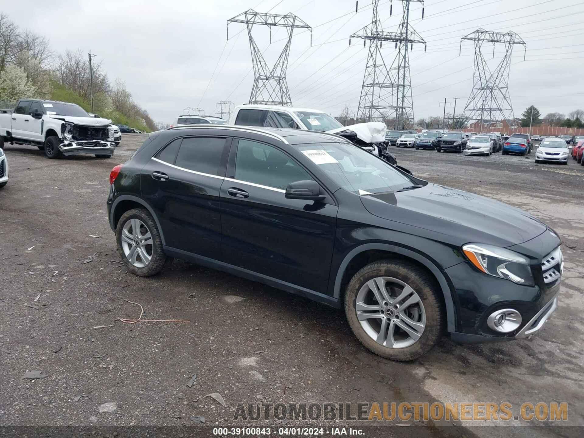 WDCTG4GBXKU013741 MERCEDES-BENZ GLA 250 2019