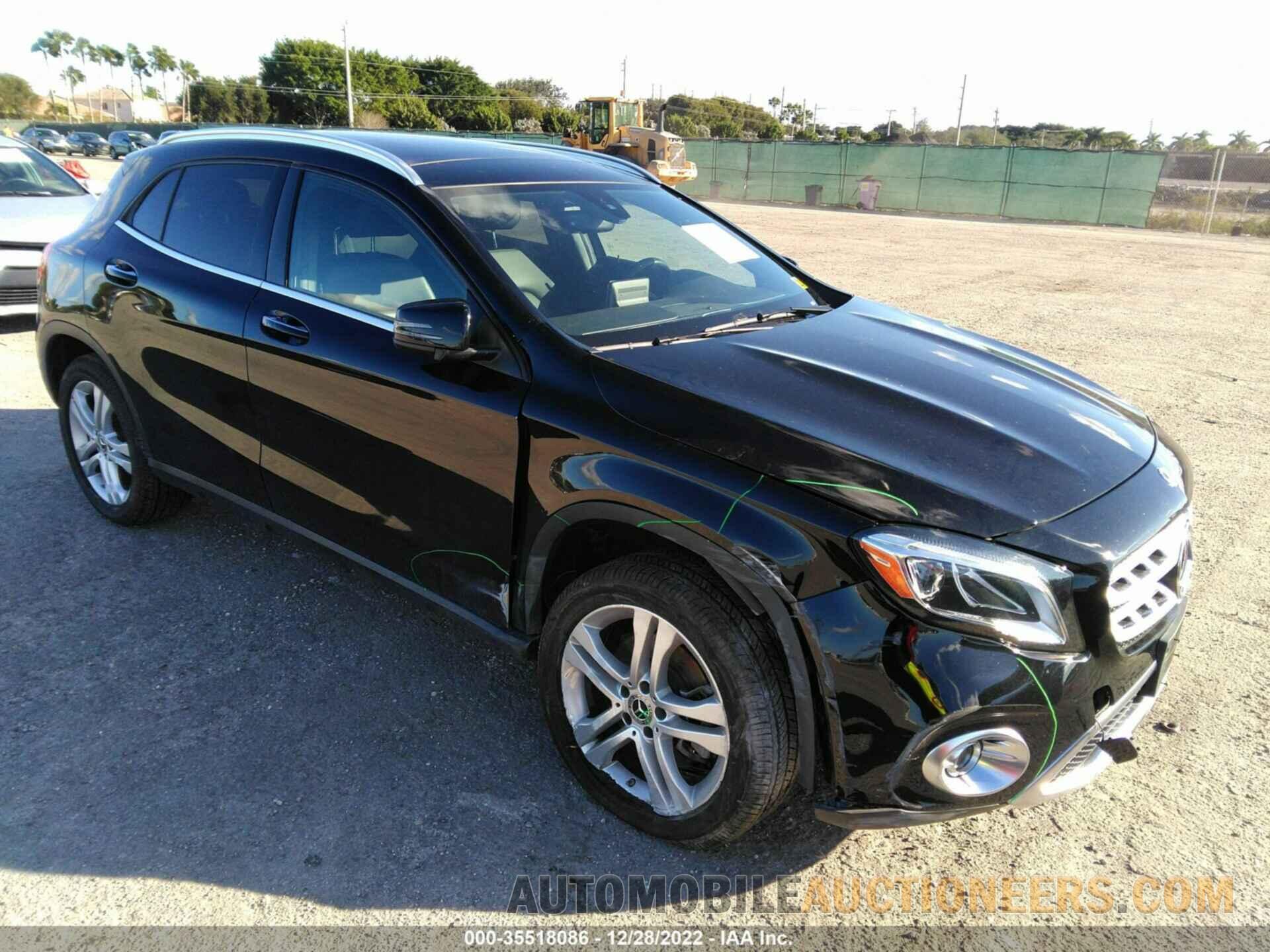 WDCTG4GBXKU017739 MERCEDES-BENZ GLA 2019