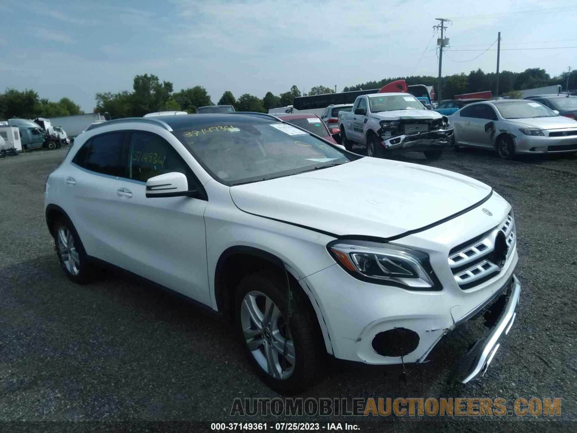 WDCTG4GBXLU026409 MERCEDES-BENZ GLA 2020