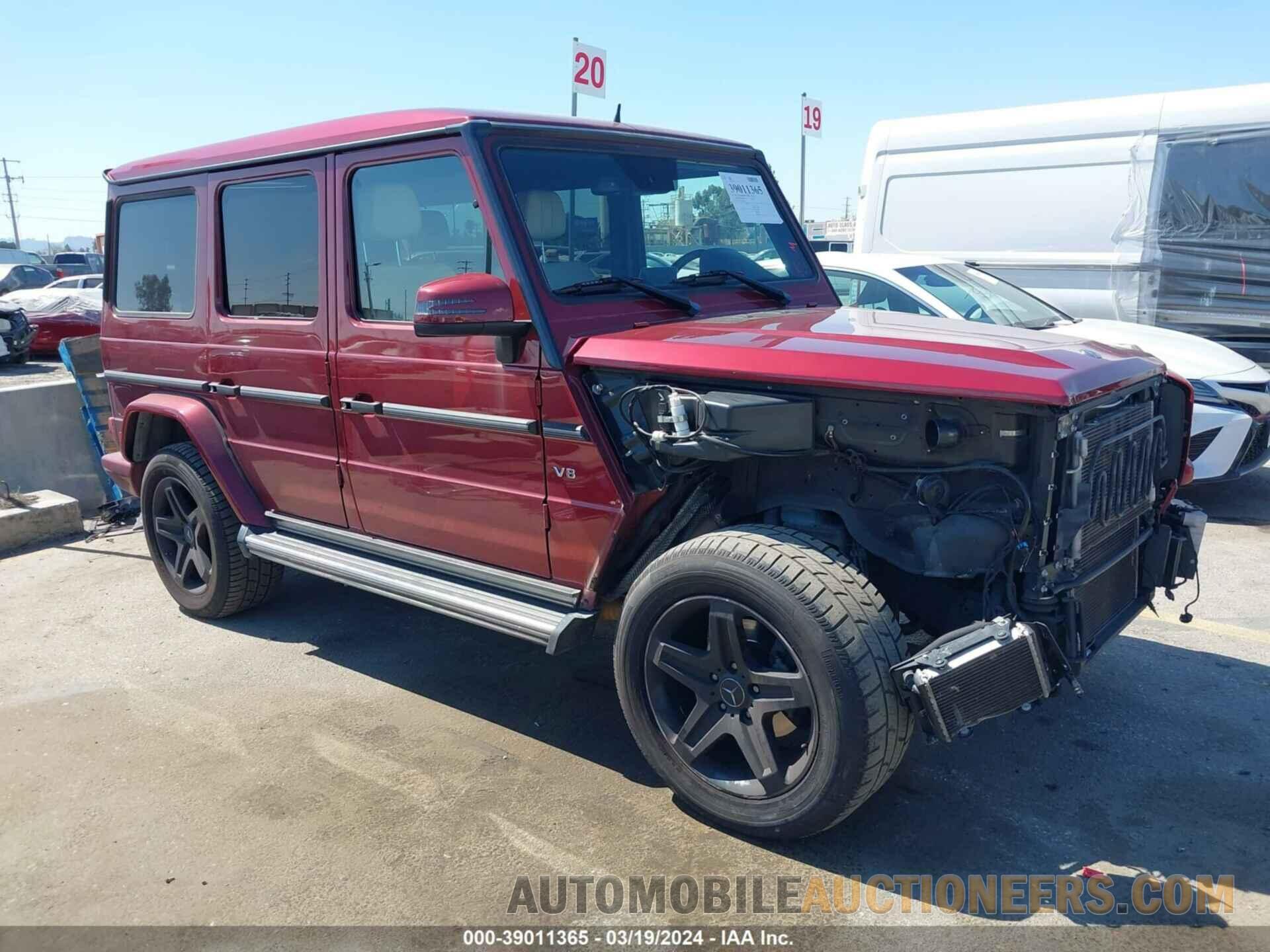 WDCYC3KF5GX245806 MERCEDES-BENZ G 550 2016