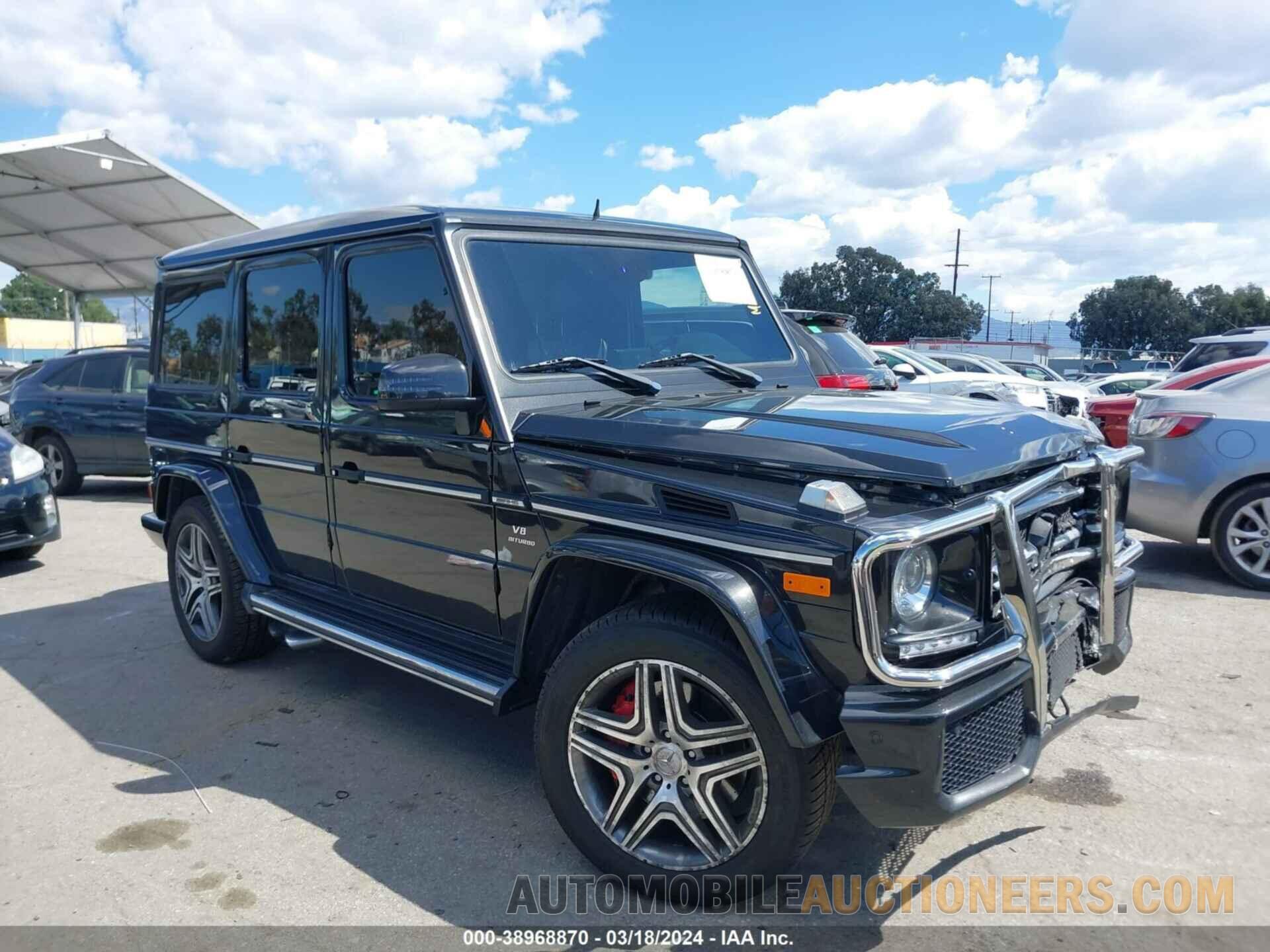 WDCYC7DF1FX241318 MERCEDES-BENZ G 63 AMG 2015