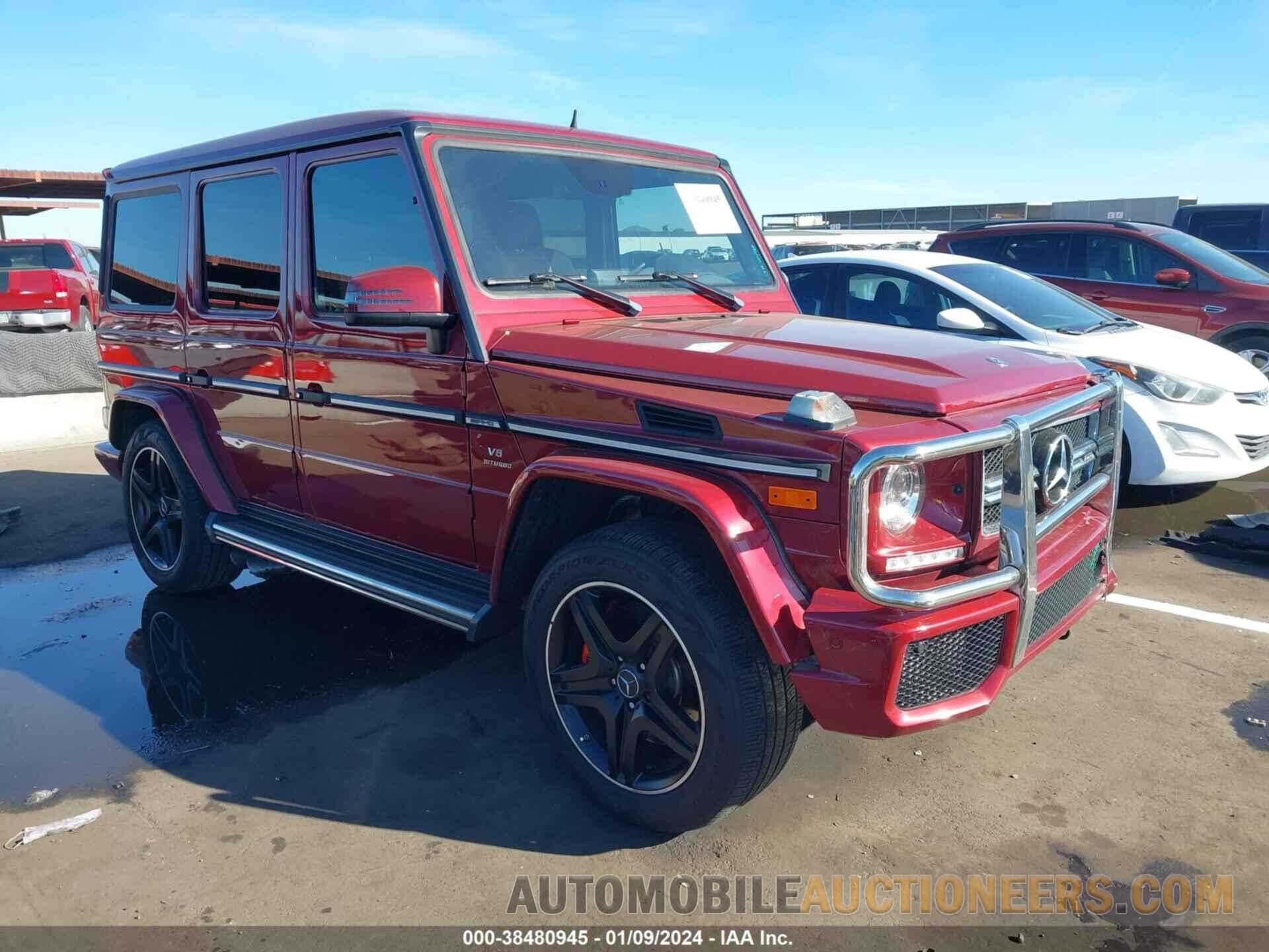 WDCYC7DF2GX252460 MERCEDES-BENZ AMG G 63 2016