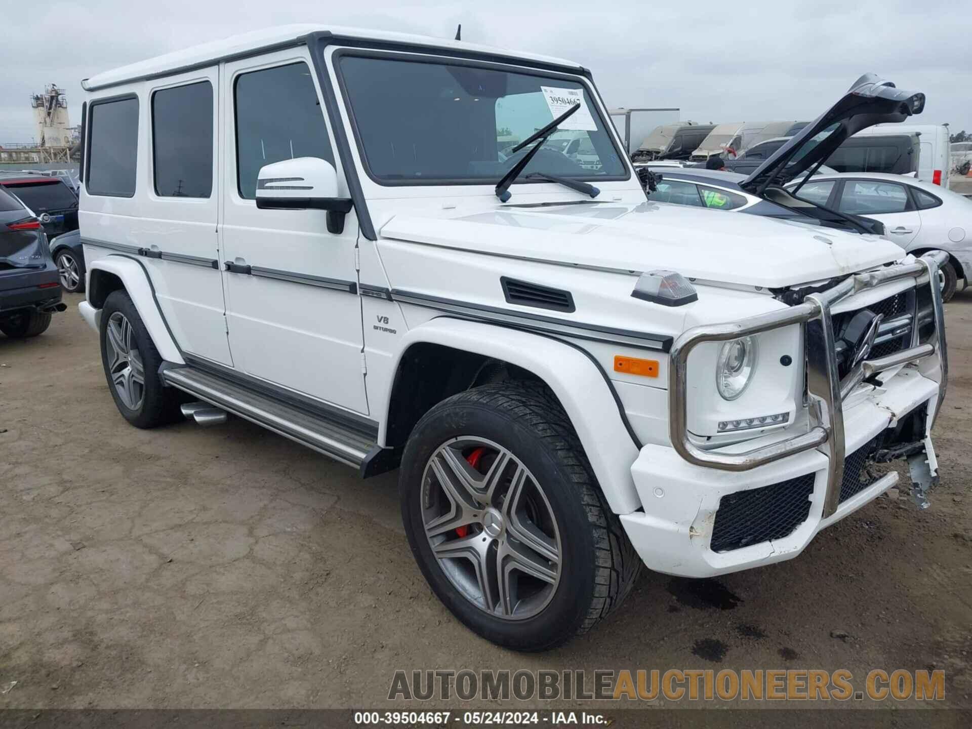 WDCYC7DF3GX246134 MERCEDES-BENZ AMG G 63 2016