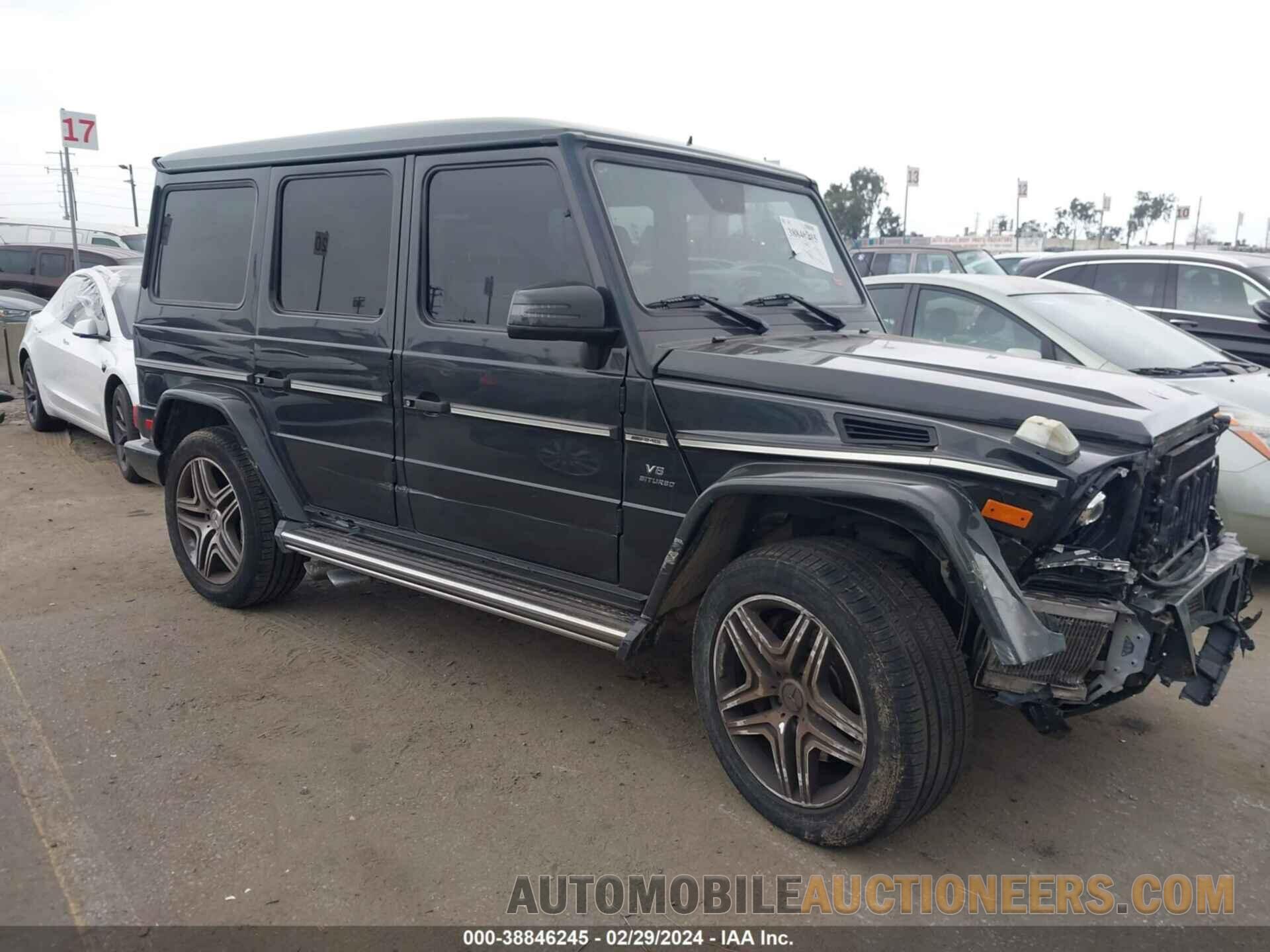 WDCYC7DF4GX245493 MERCEDES-BENZ AMG G 63 2016